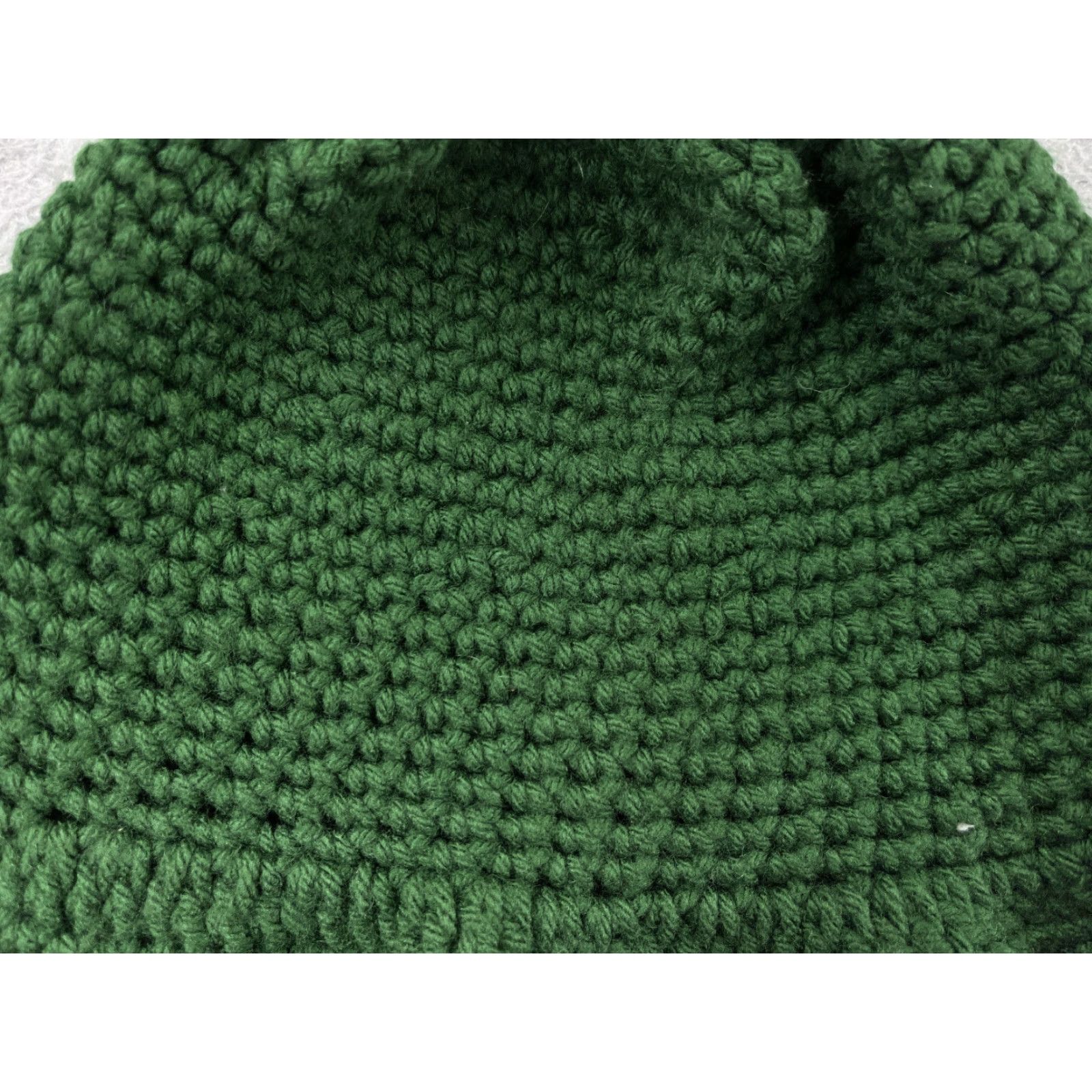 Vintage Womens Beanie Toque Bucket Green Crochet Knit Acrylic Blend One Size Outdoors Size ONE SIZE - 2 Thumbnail