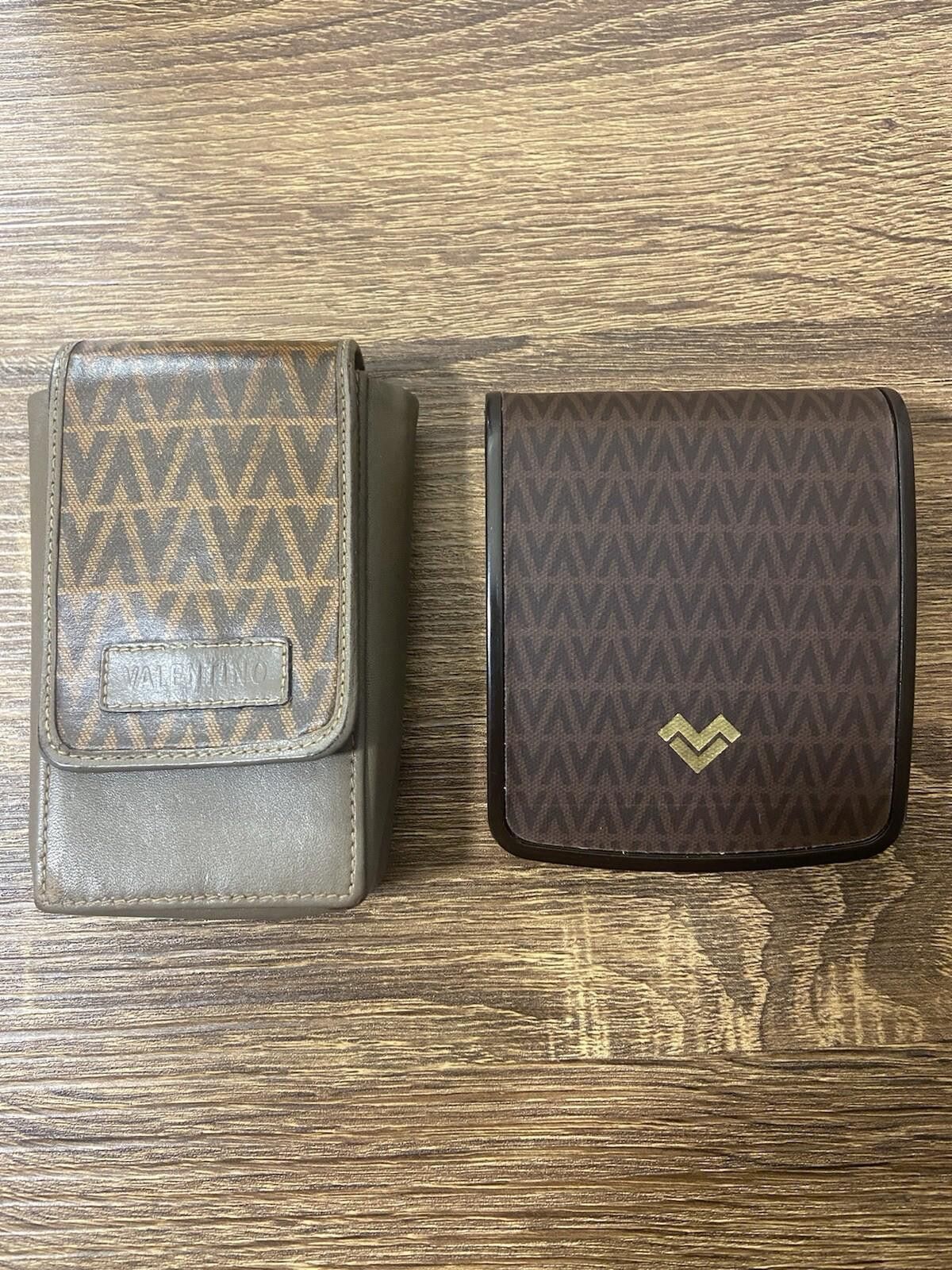 Mario Valentino Mario Valentino logo cigarette case + tie bar cufflinks set Size ONE SIZE - 12 Thumbnail