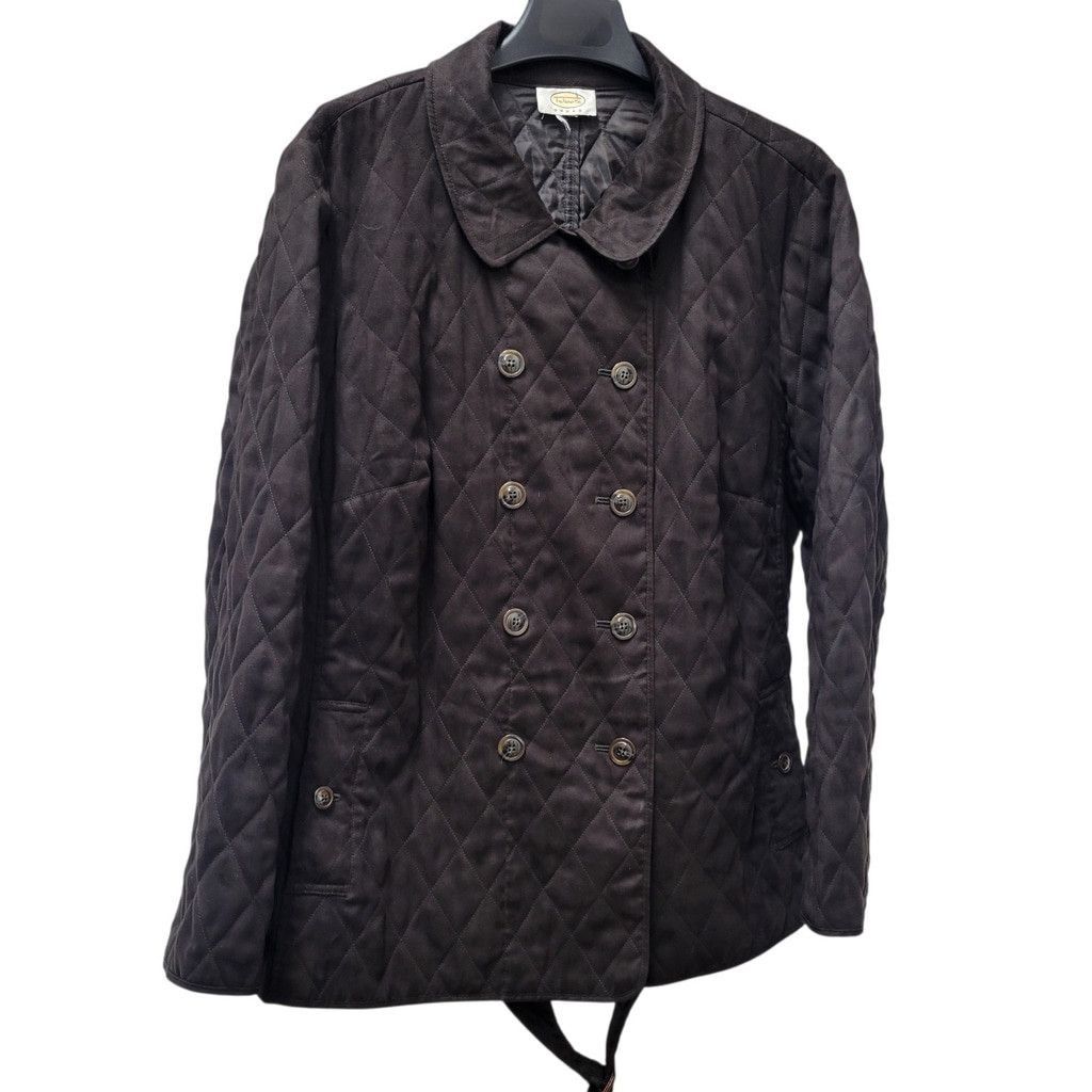 Talbots Talbots Woman DoubleBreast Quilt Belted Side Vent Jacket XXL Size XXL / US 16-18 / IT 52-54 - 3 Thumbnail