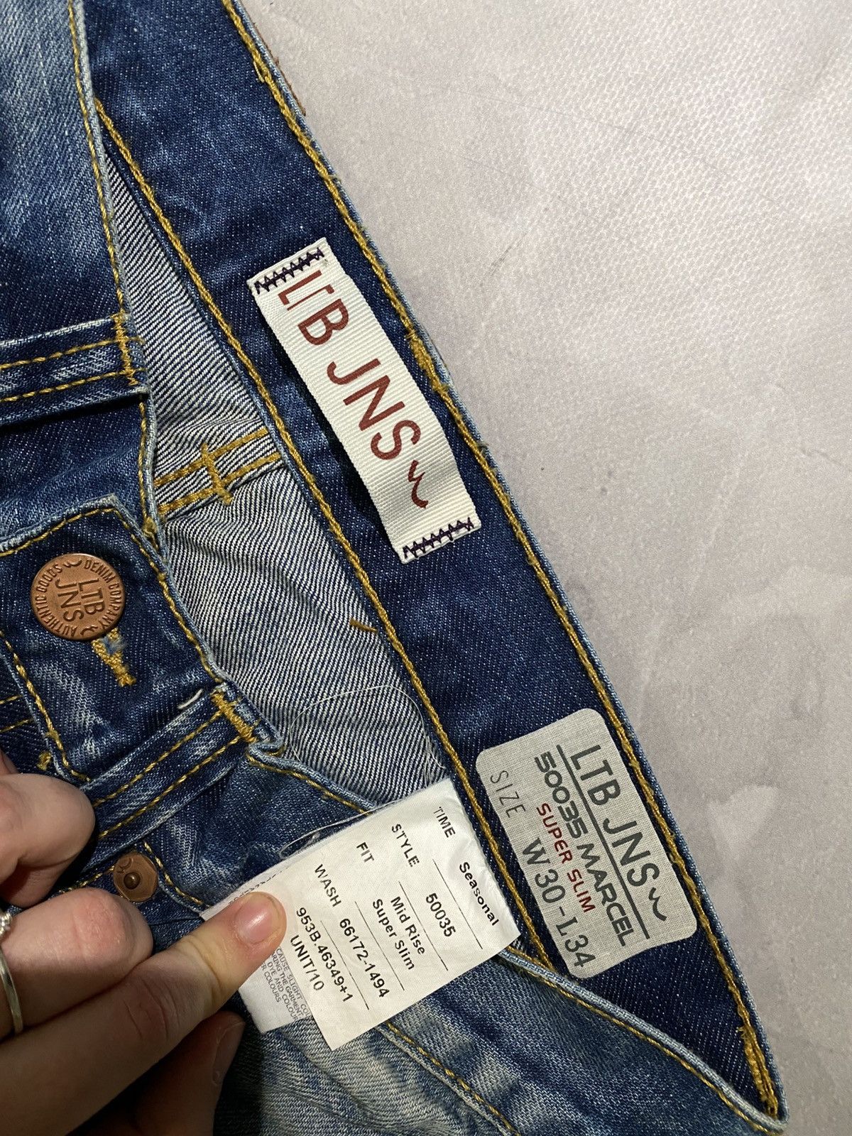 Japanese Brand RARE Vintage Hysteric Glamour Style Archival Slim Jean Size US 30 / EU 46 - 6 Thumbnail