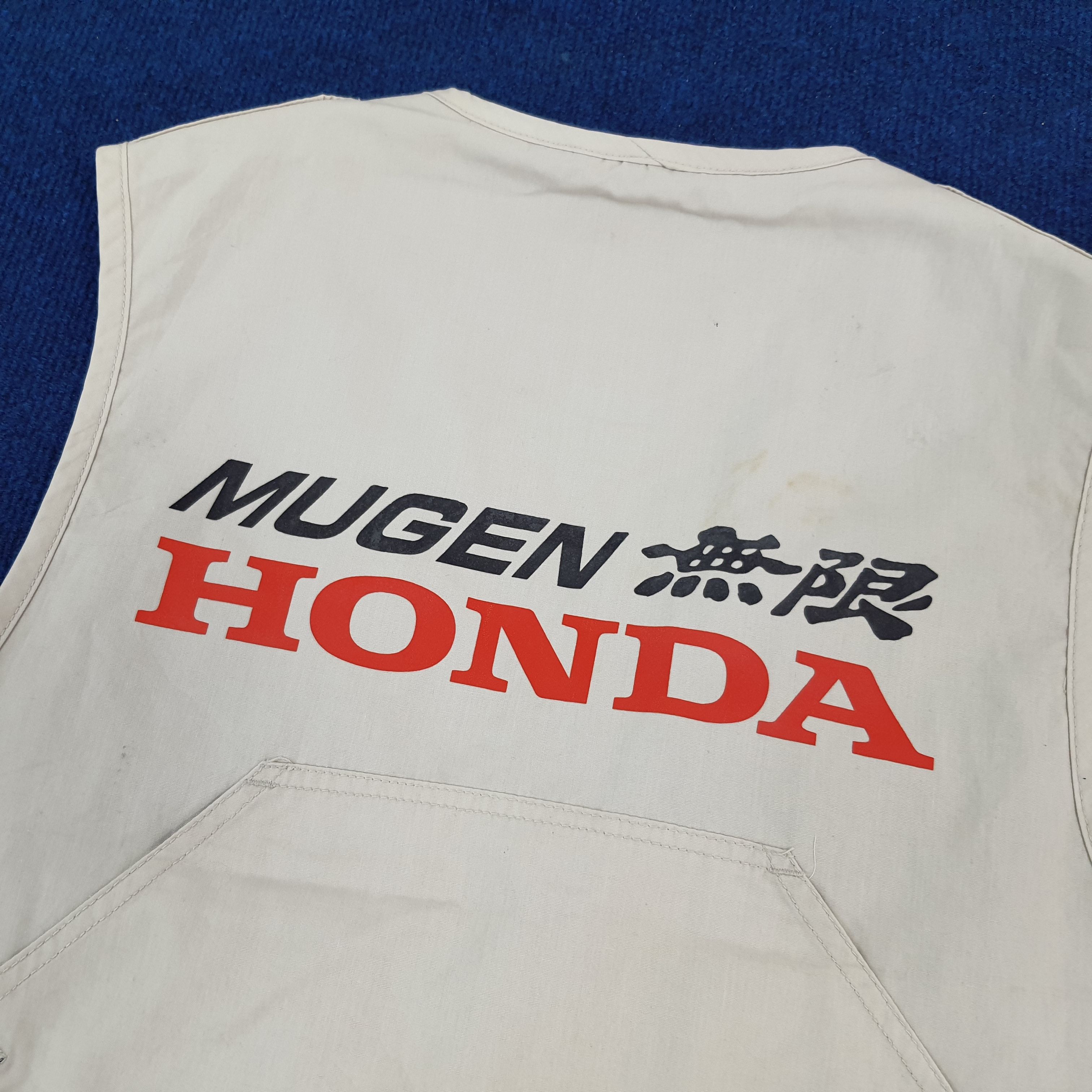 Honda × Japanese Brand Vintage Lucky Strike Mugen Honda Japan Motorsports Vests Size US M / EU 48-50 / 2 - 2 Thumbnail