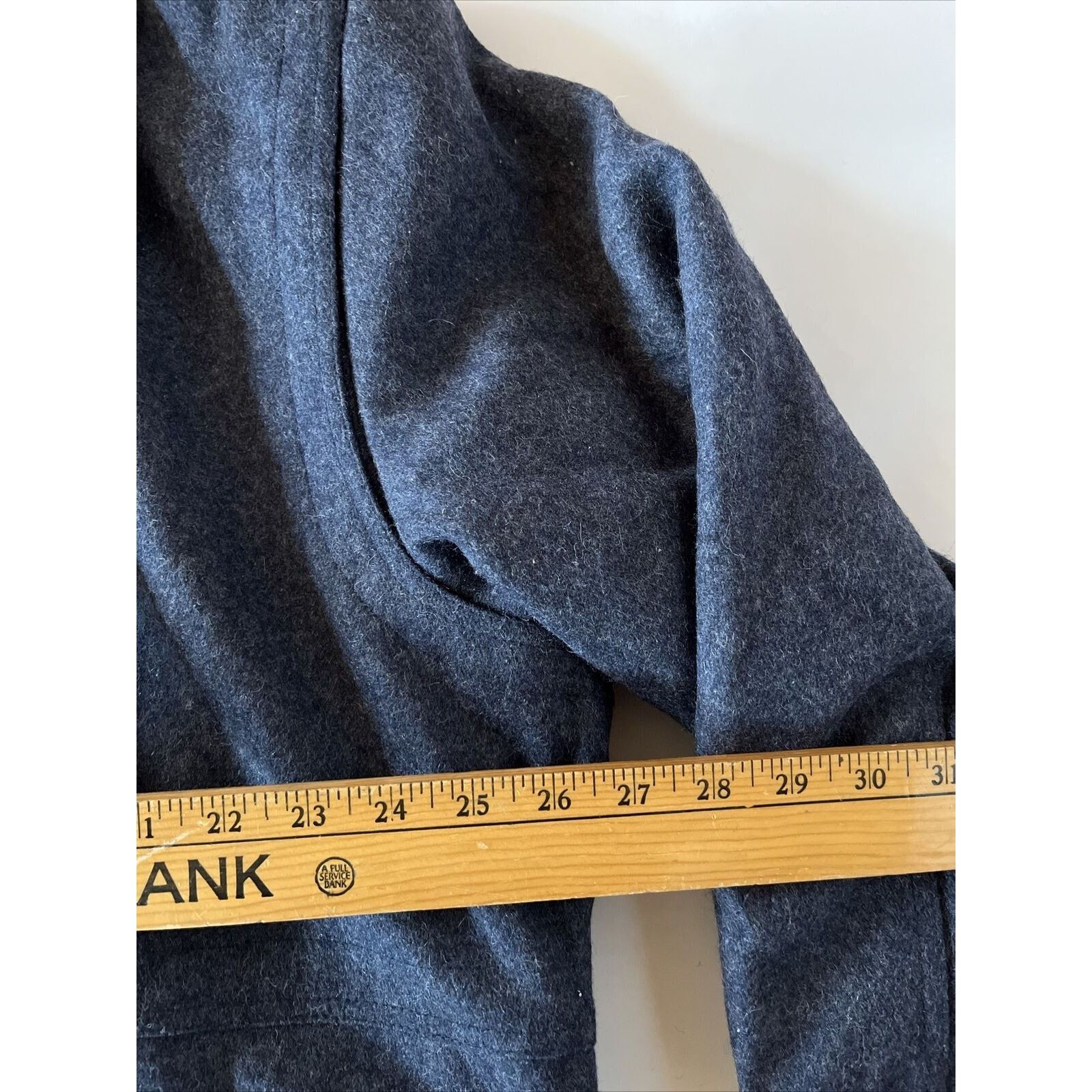 Pacific Trail Pacific Trail Vintage Men’s XL Dark Gray LS Wool Blend Coat Size US XL / EU 56 / 4 - 7 Thumbnail