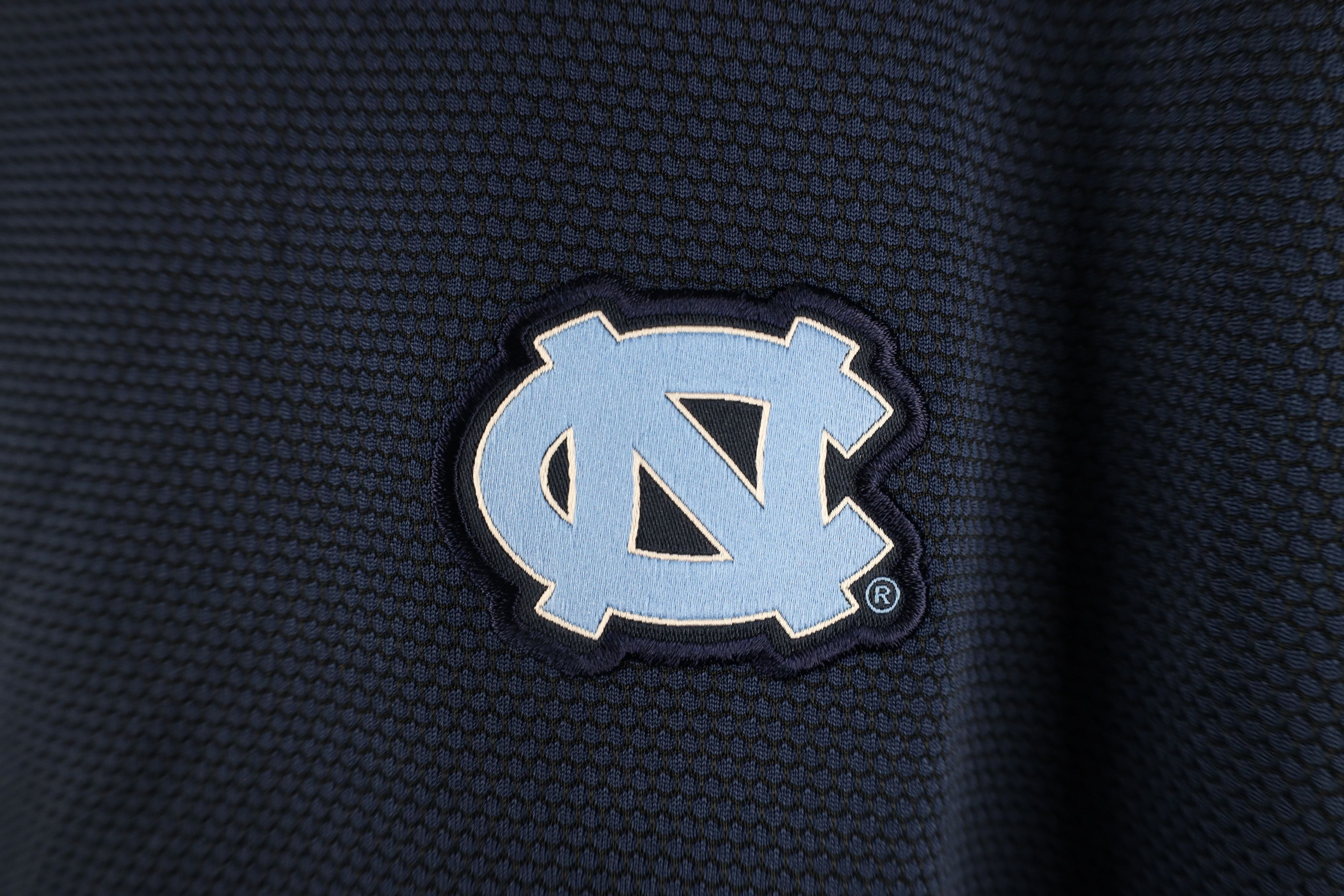Nike × Vintage Nike Air Jordan of North Carolina Knit Henley T-Shirt Blue Size US XL / EU 56 / 4 - 4 Thumbnail