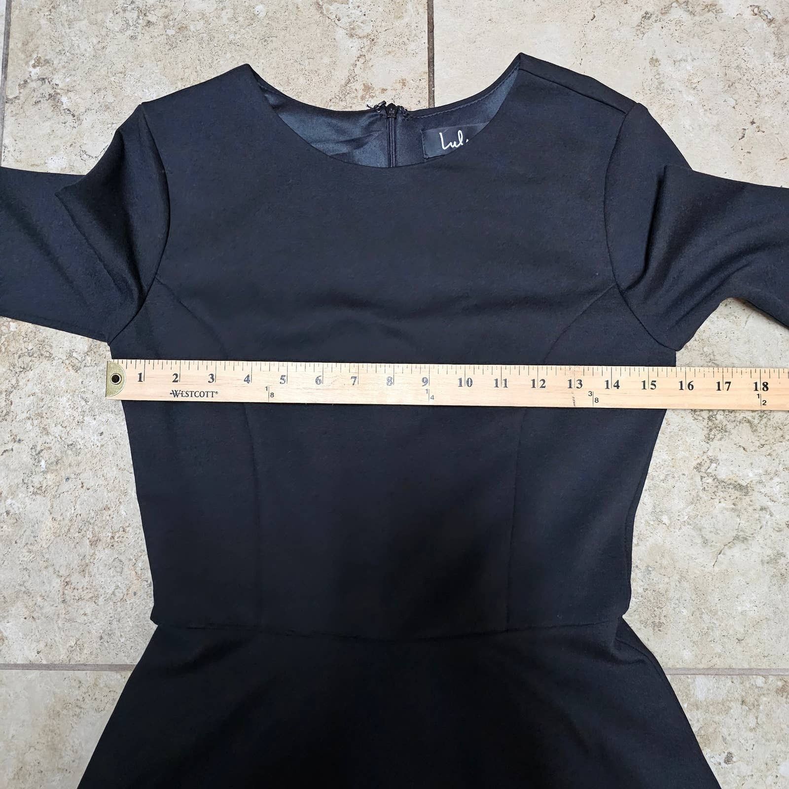 Lululemon Lulu's Womens FOREVER CHIC Skater Dress Size Small Black Size S / US 4 / IT 40 - 8 Thumbnail