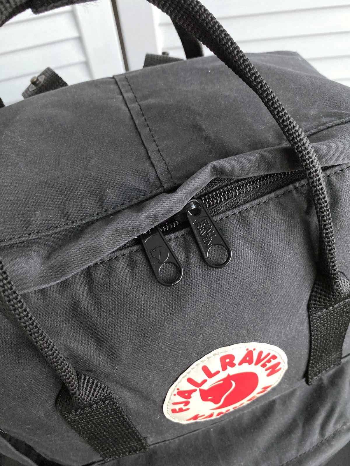 Fjallraven Fjallraven Kanken Backpack Bag Graphite Black G1000 Wax Size ONE SIZE - 17 Thumbnail