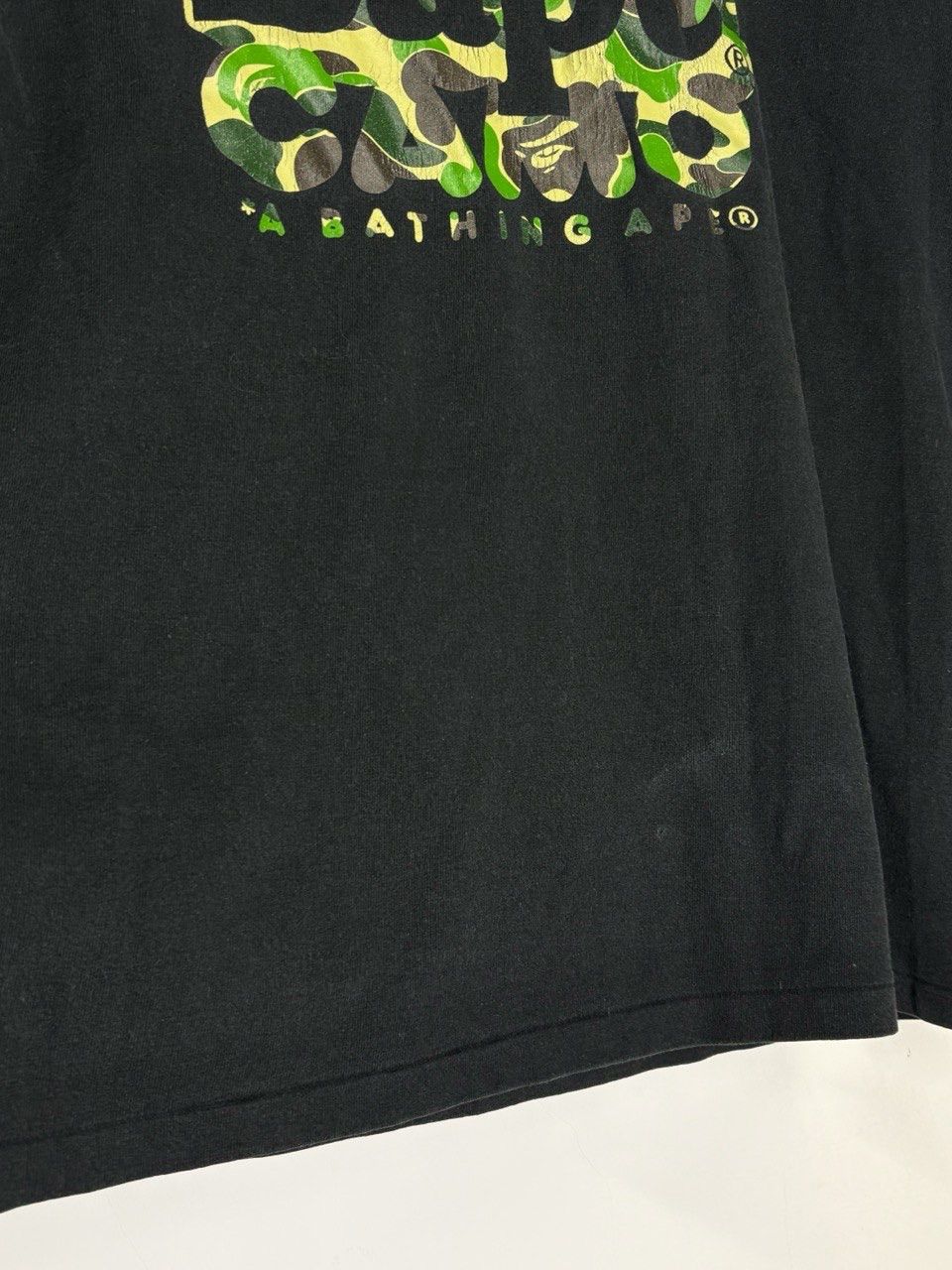 Bape Bape Sleeping Green Camo Milo Tee Faded Black Size US L / EU 52-54 / 3 - 5 Thumbnail