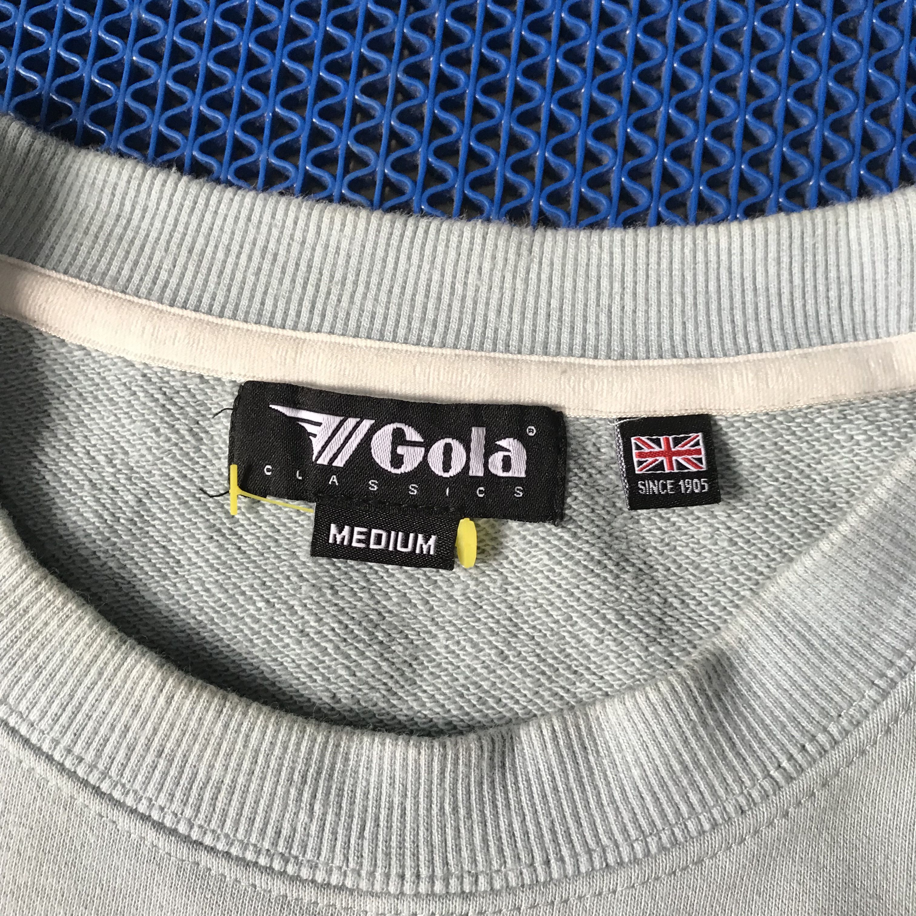 Gola Vintage Gola Sweater jumper Crewneck salt blue Size US L / EU 52-54 / 3 - 5 Thumbnail