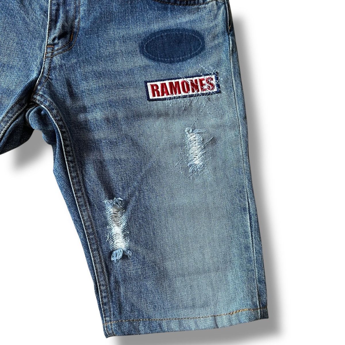 Hysteric Glamour 💸DELETE SOON💸 Hysteric Glamour Ramones Denim Shorts Size US 29 - 5 Thumbnail