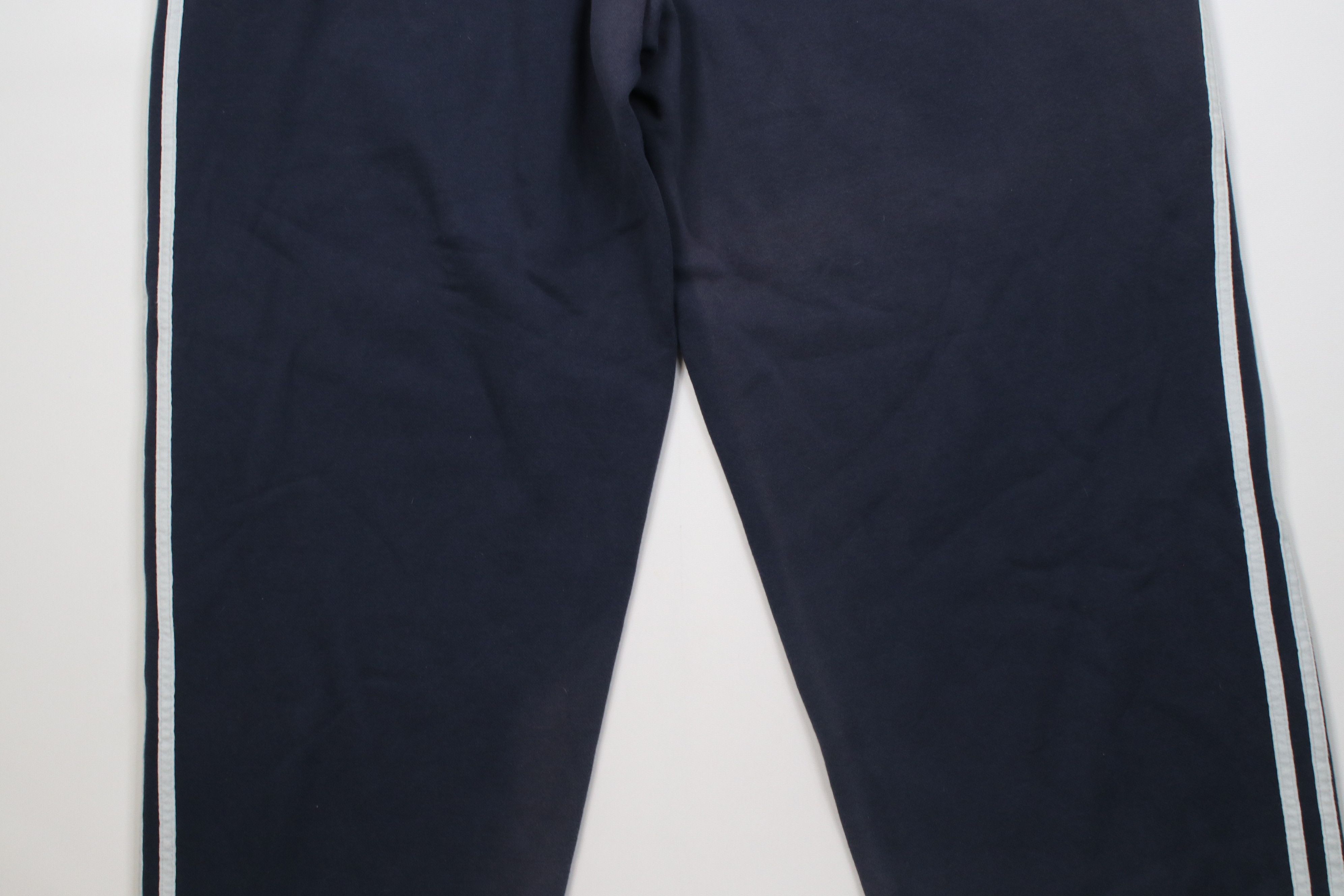 Adidas Vintage Y2K Adidas Heavyweight Wide Leg Sweatpants Blue Size US 40 / EU 56 - 12 Thumbnail