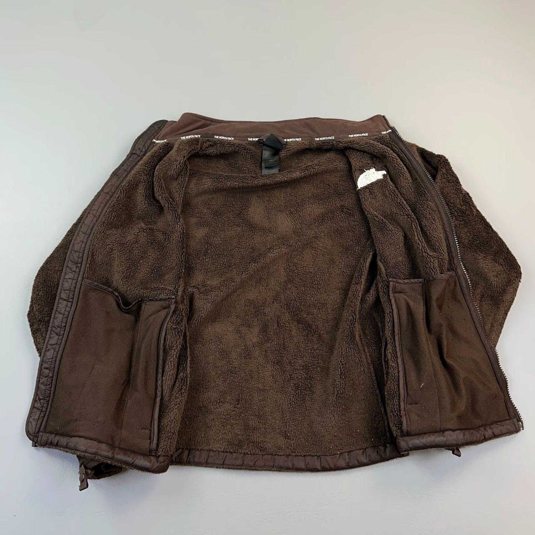 The North Face VINTAGE The North Face Osito Jacket Womens Small Brown Full Zip Fleece Outdoor Size S / US 4 / IT 40 - 6 Thumbnail