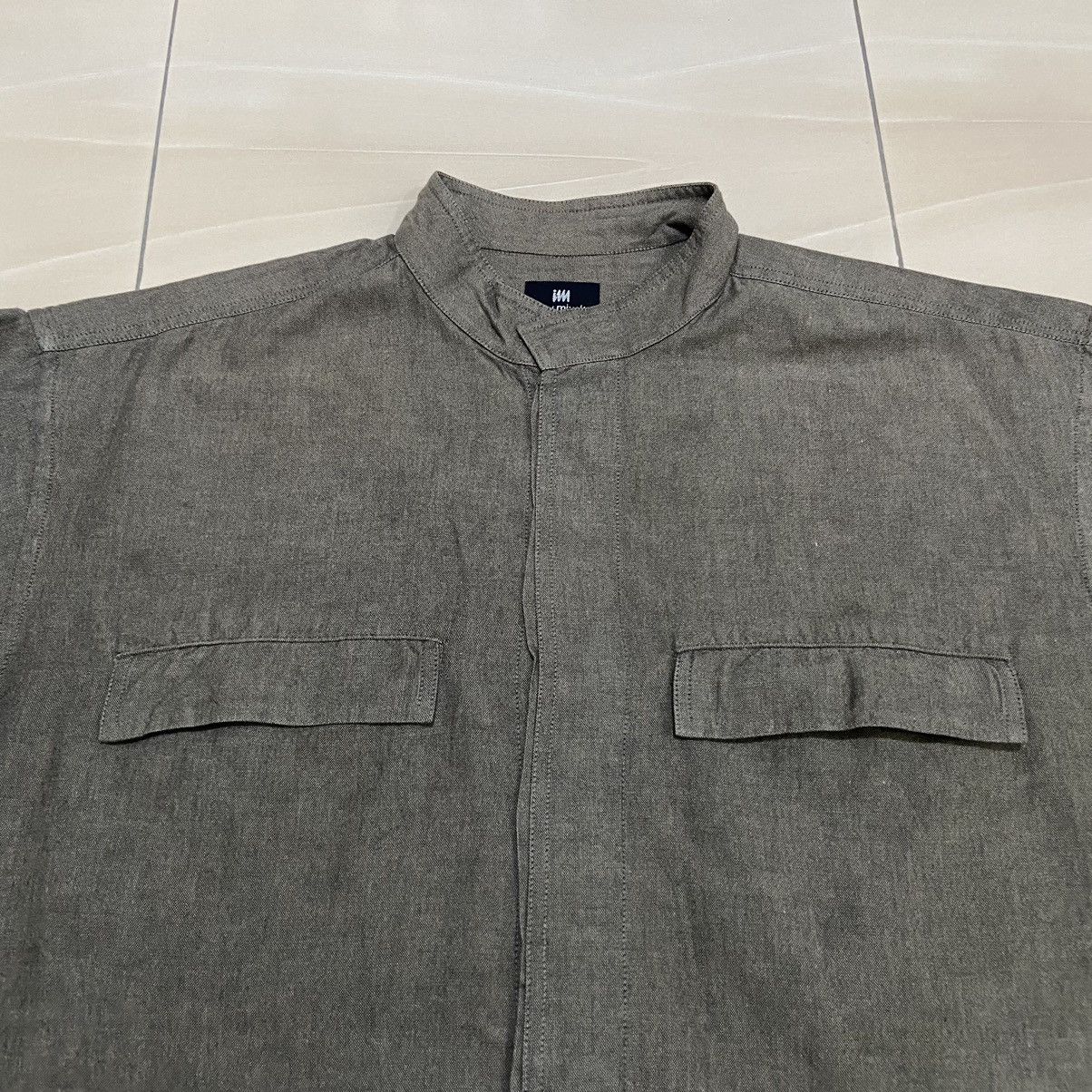 Designer × Issey Miyake × Japanese Brand Vintage Issey miyake Button Up Shirt Size US L / EU 52-54 / 3 - 3 Thumbnail