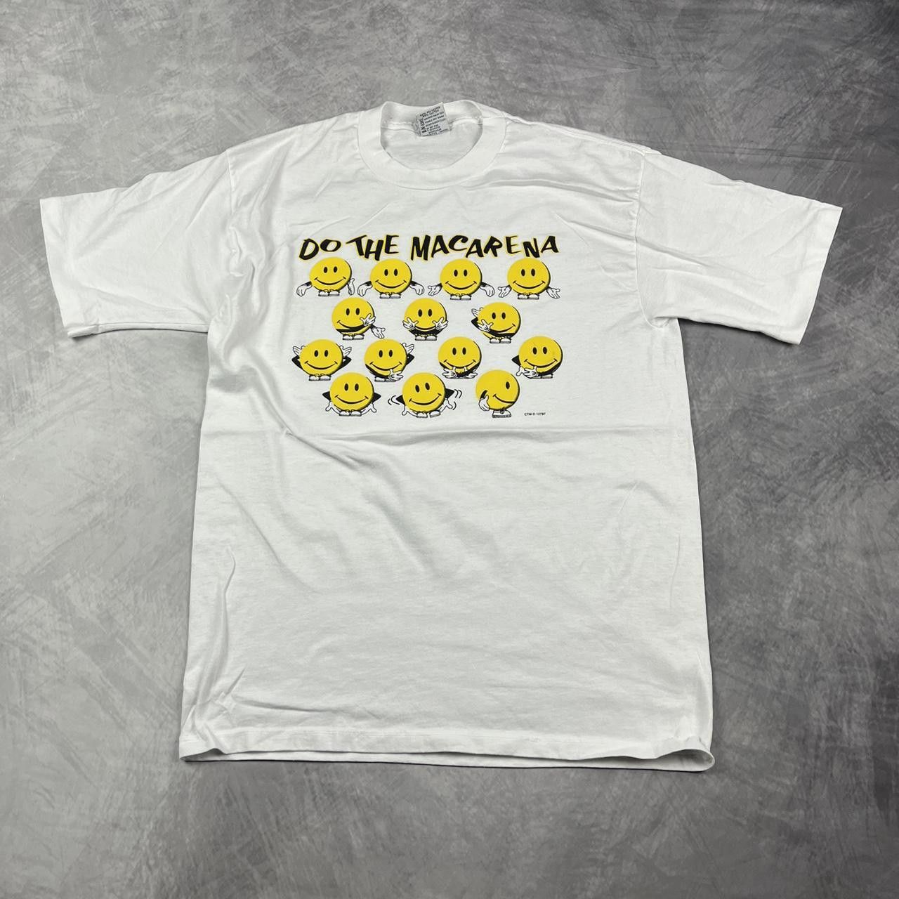 Designer Vintage smiley shirt Size US M / EU 48-50 / 2 - 1 Thumbnail