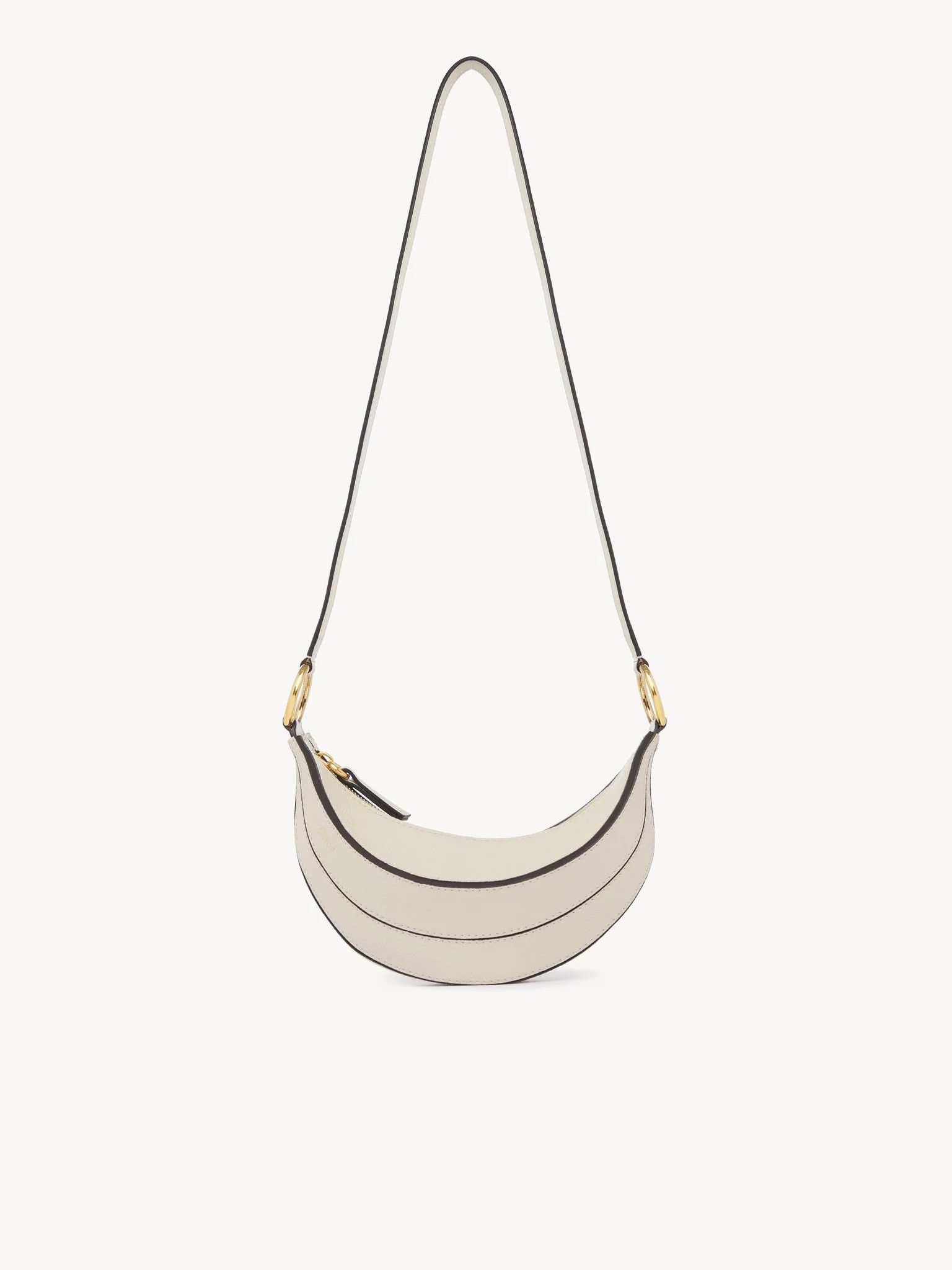 Chloe o1loc1c10226 Size: OS / Banana Crossbody Bag in Beige Size ONE SIZE - 1 Thumbnail