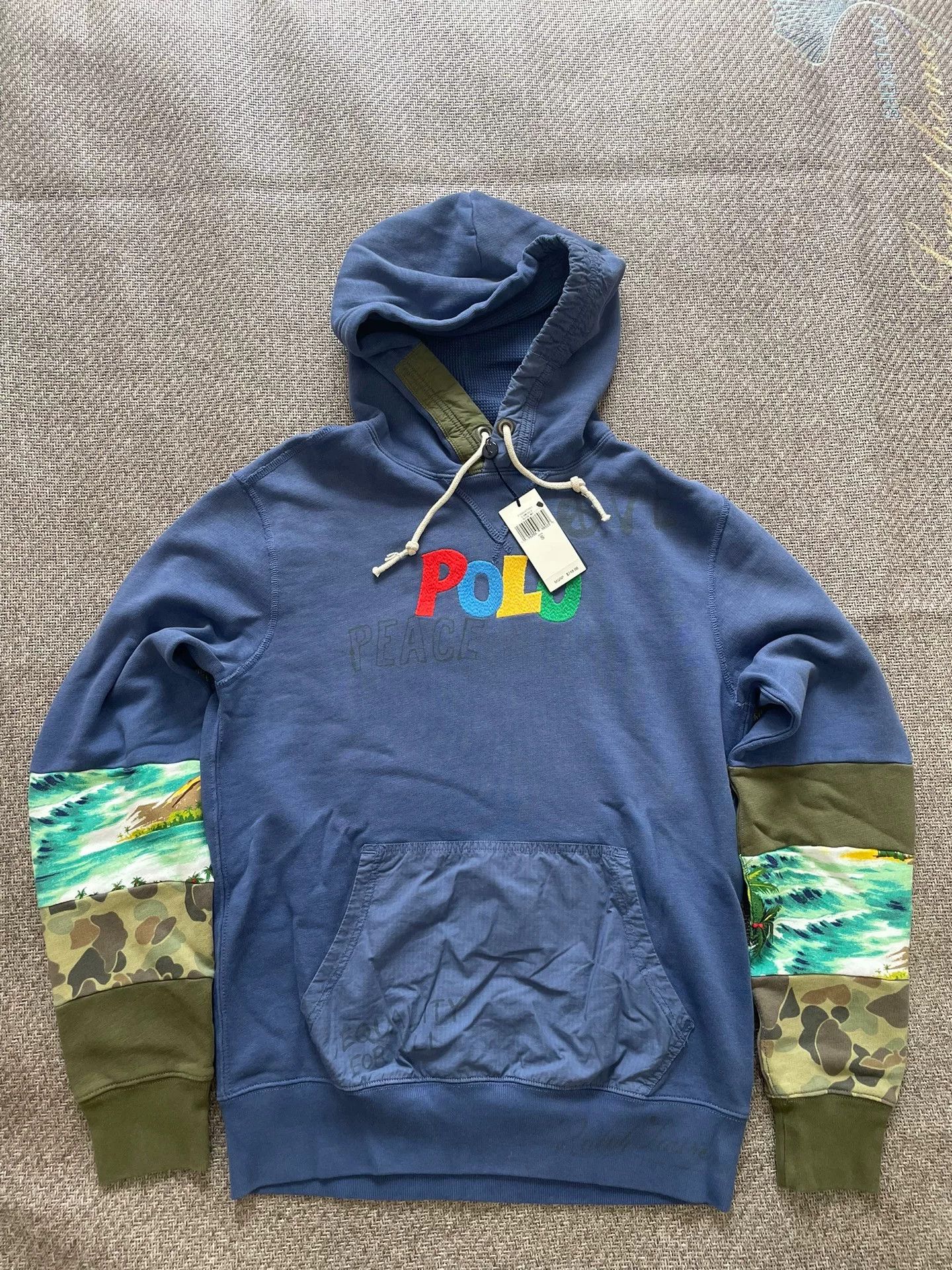 Polo Ralph Lauren Polo Ralph Lauren Vintage Print Hoodie Size US L / EU 52-54 / 3 - 1 Thumbnail