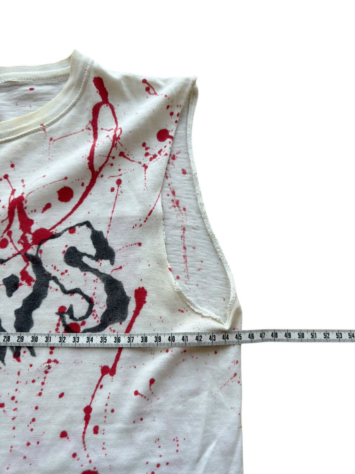 Vintage *RARE* 1980s OG PUNK THE CRAMPS ROCK BLOOD STAINED TEE Size US L / EU 52-54 / 3 - 11 Thumbnail