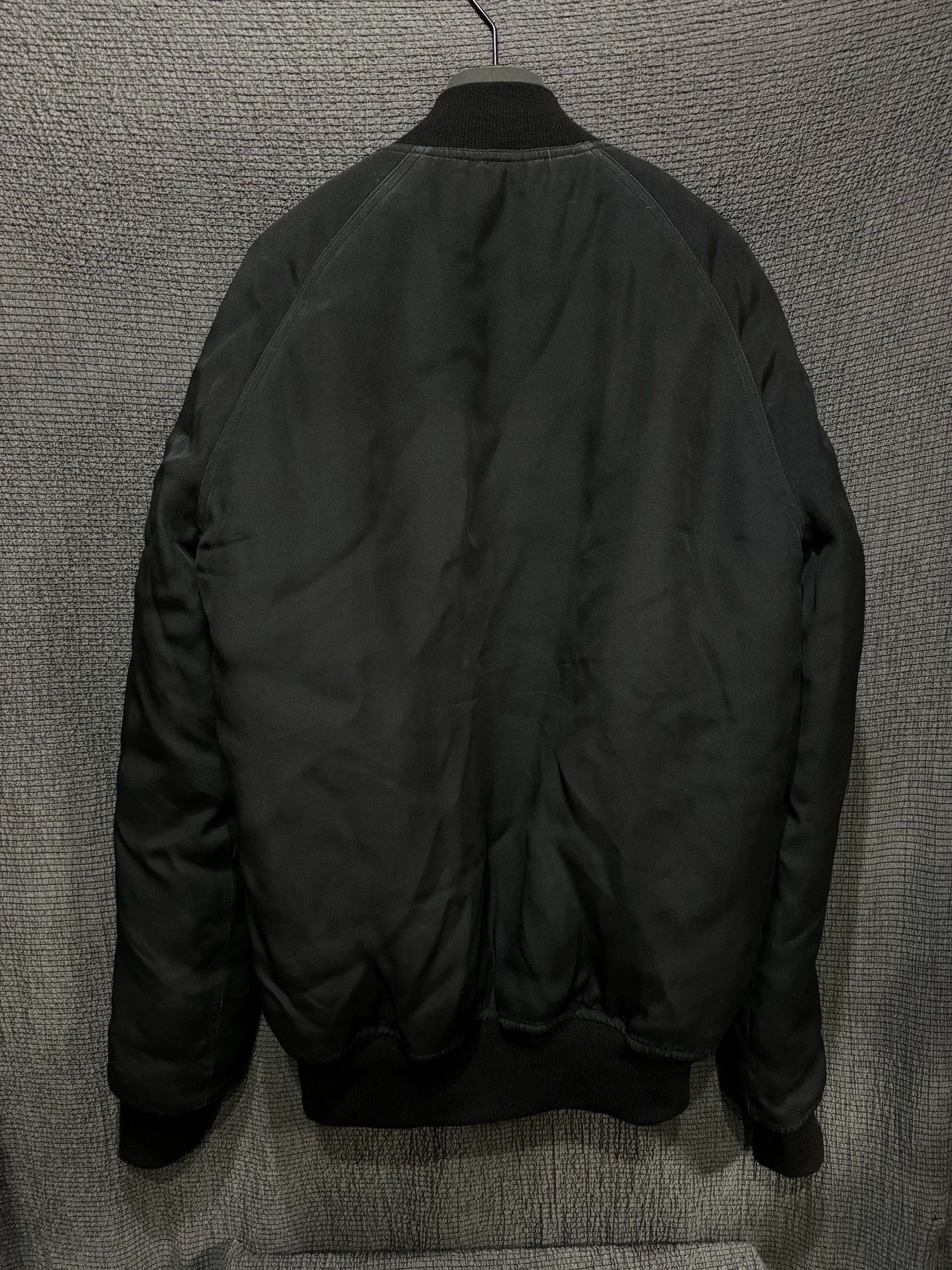Rick Owens Rick Owens 16fw Main Line Silk Goose Down MA-1 Bomber Jacket Size US S / EU 44-46 / 1 - 2 Thumbnail