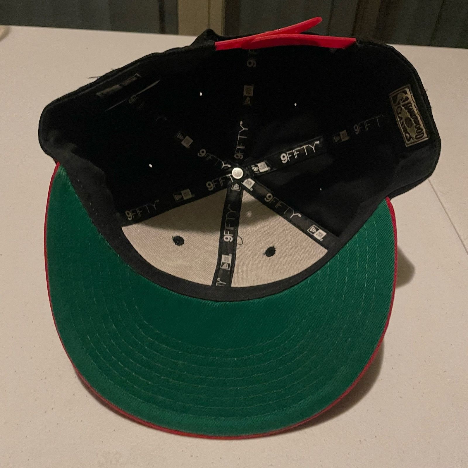 NBA × New Era Chicago Bulls New Era 9fifty NBA Snapback Hat OSFA Size ONE SIZE - 6 Thumbnail