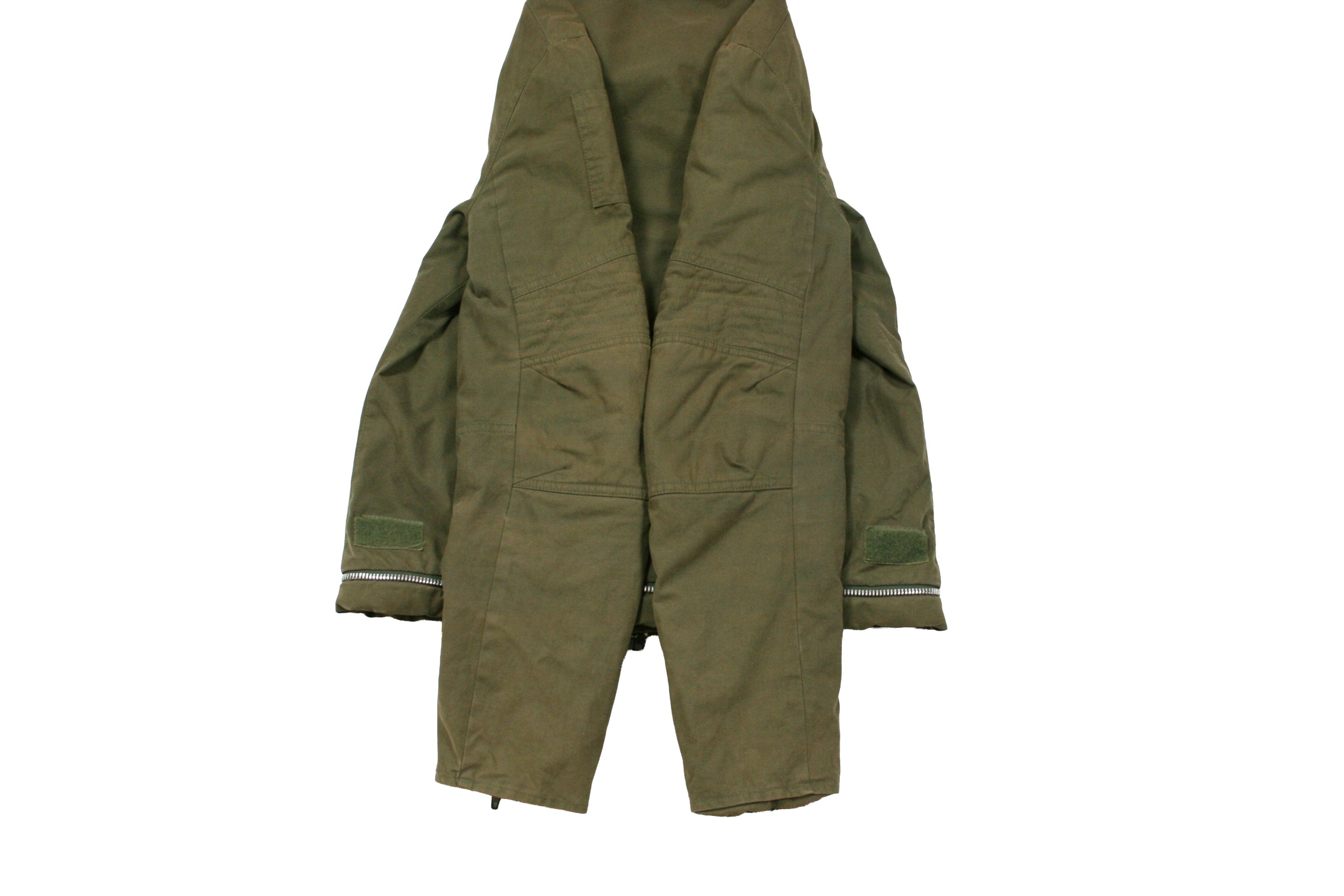 Helmut Lang AW99 Astro Biker Bondage Military Iconic Jacket Archive Size M / US 6-8 / IT 42-44 - 9 Thumbnail