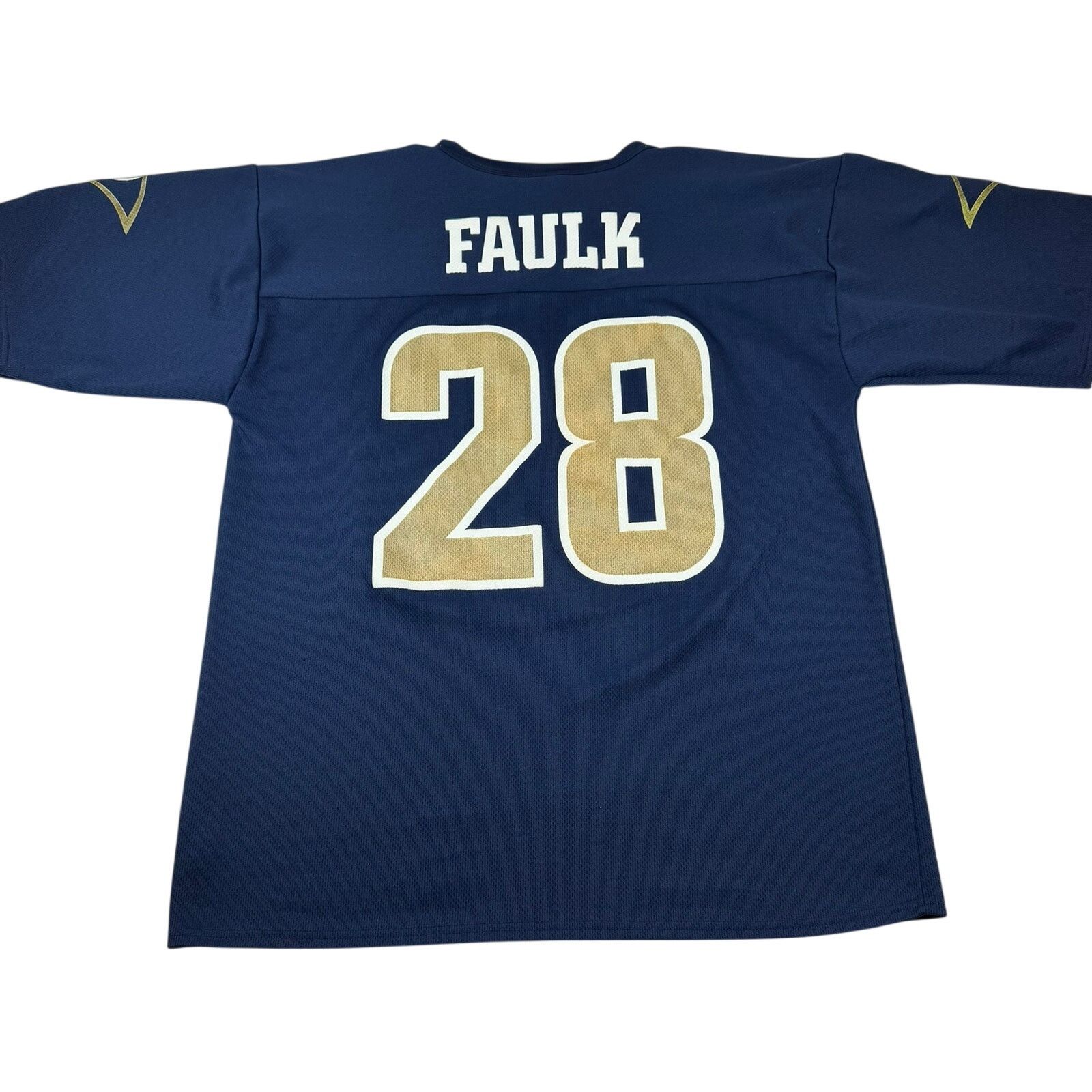 NFL NFL St. Louis Rams #28 Marshall Faulk Jersey L Size US L / EU 52-54 / 3 - 2 Thumbnail