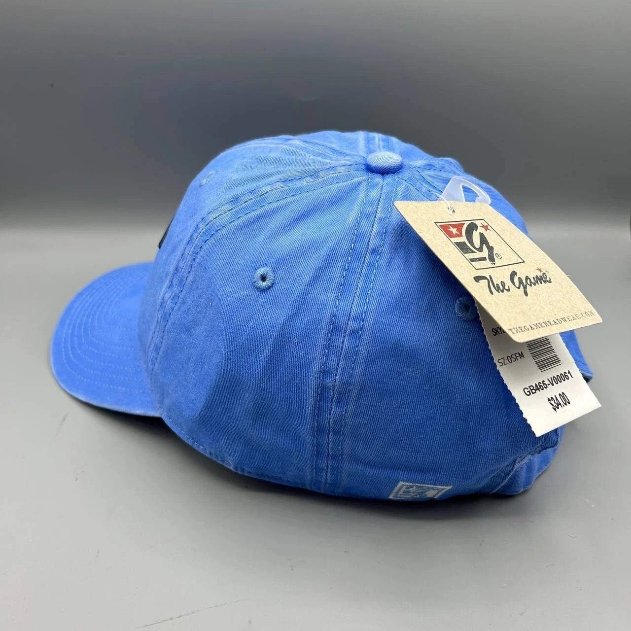 The Game Florida Hollywood Hat Men Blue Embroidered Strap Back Cotton Size ONE SIZE - 7 Thumbnail