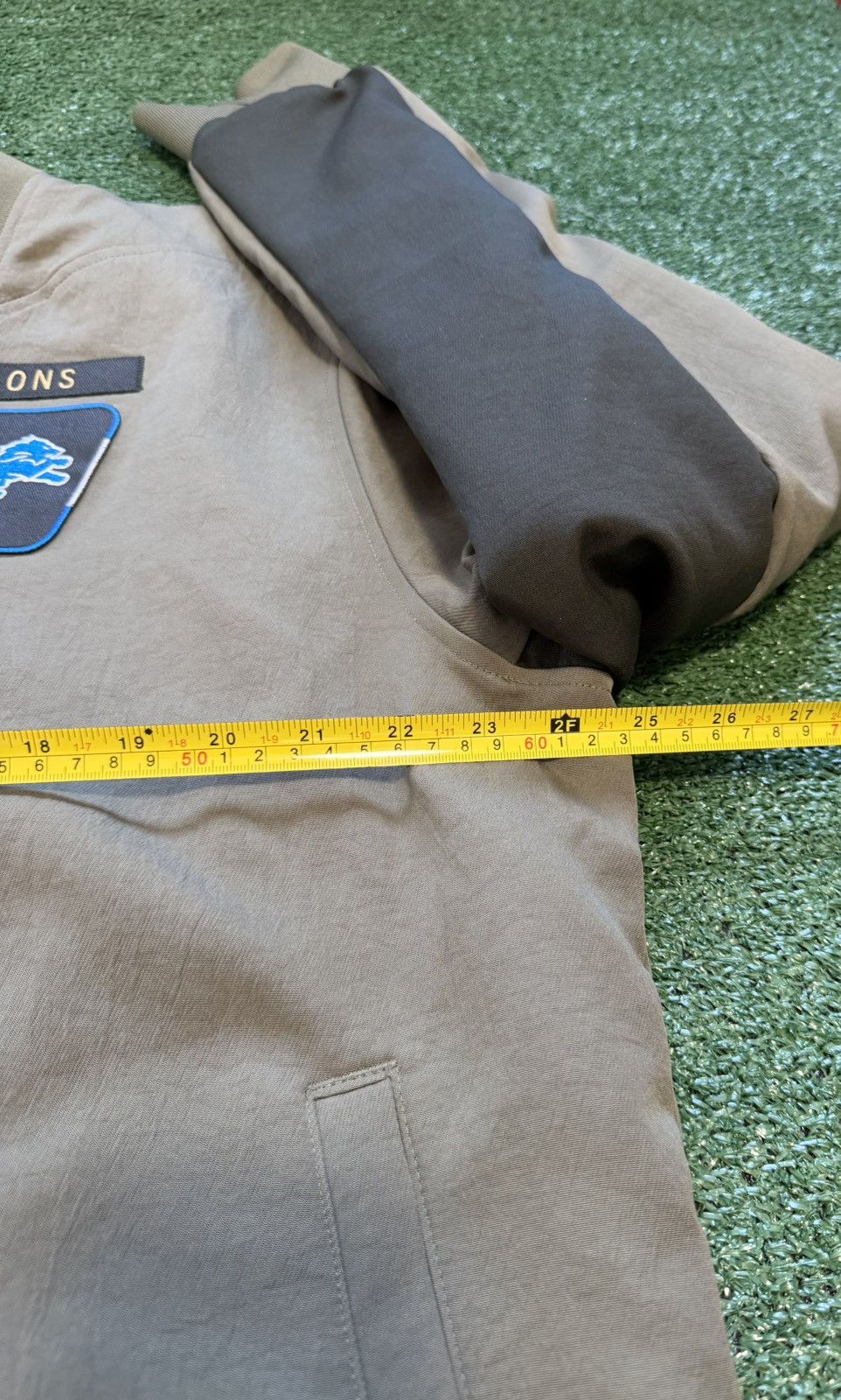 Nike Detroit Lions Men XL Nike NFL Salute to Service Full Zip Size US XL / EU 56 / 4 - 6 Thumbnail