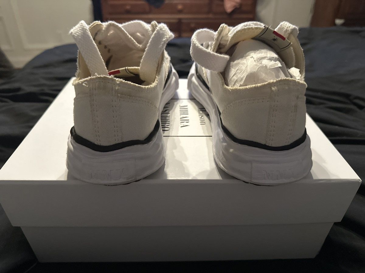 Maison MIHARA YASUHIRO Maison Mihara Yasuhiro Peterson OG sole Canvas Low ‘white’ Size US 8 / EU 41 - 4 Thumbnail