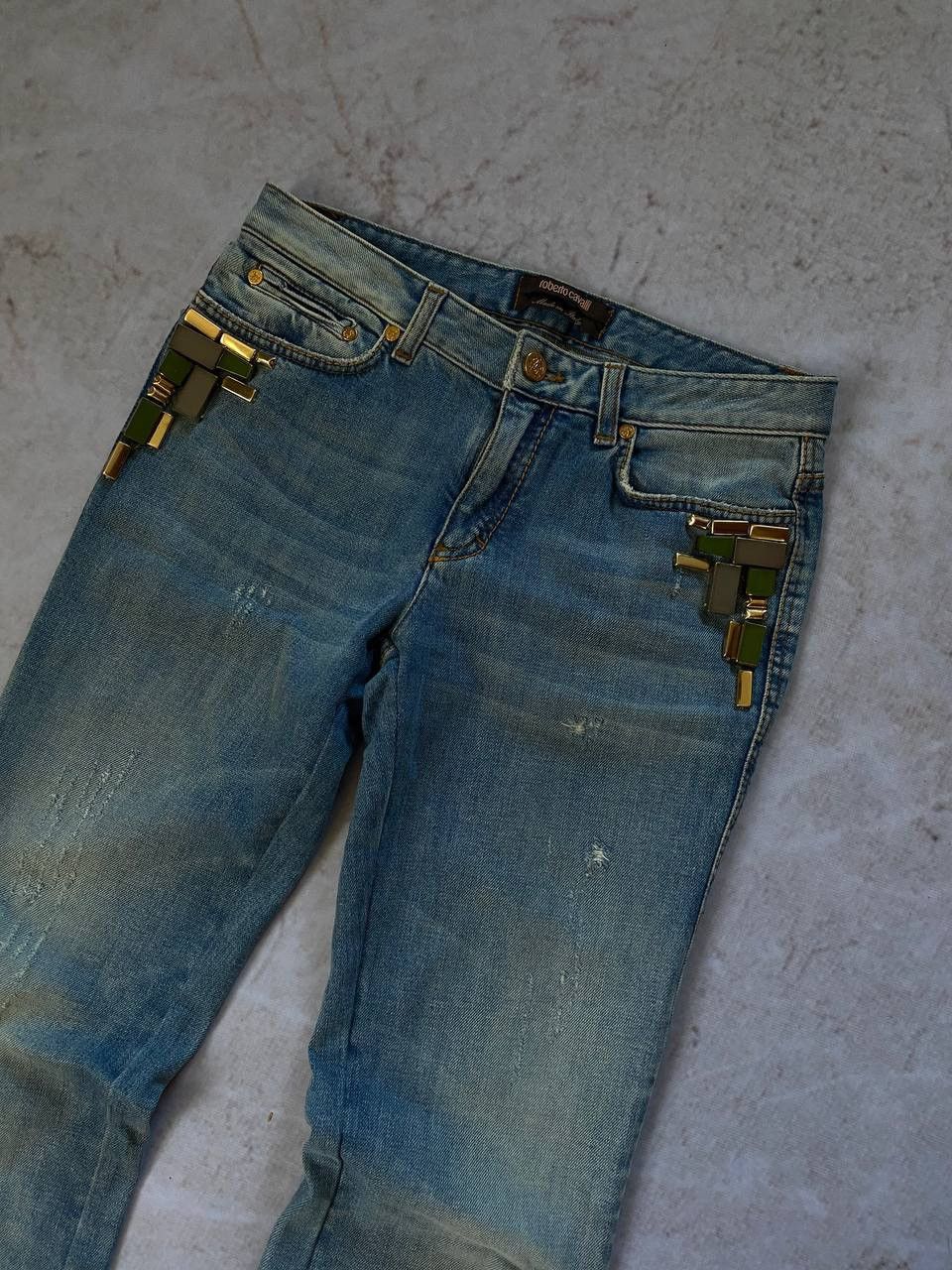 Roberto Cavalli × Vintage Vintage Roberto Cavalli Jeans Y2K Size 42" / US 20 - 3 Thumbnail