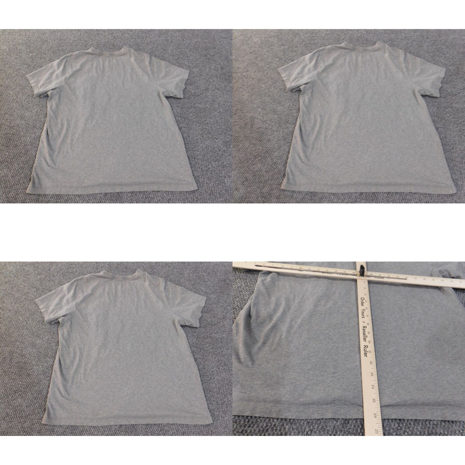 Jordan Brand Nike Jordan Shirt Mens XL Gray Graphic tee MJ Casual Crew Neck Short Sleeve Cotton T-Shirt Logo Classic Breatherable (Breathable) Size US XL / EU 56 / 4 - 8 Thumbnail