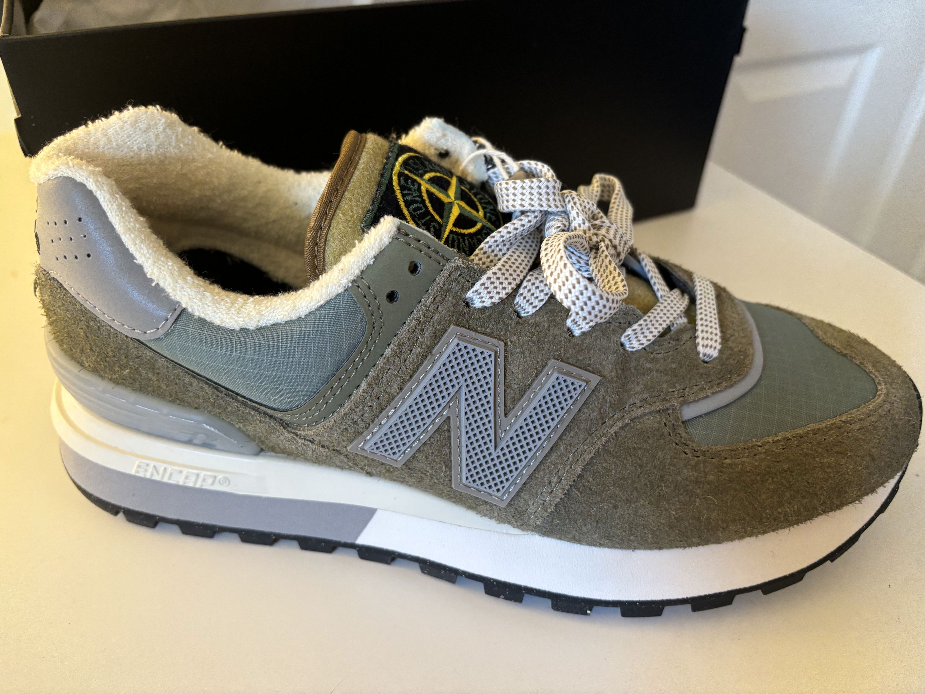 New Balance × Stone Island New Balance x Stone Island x 574 Legacy Steel Blue Size US 8 / EU 41 - 4 Thumbnail