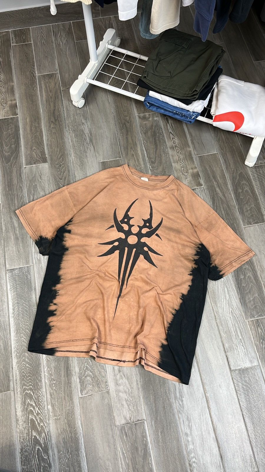 Vintage Vintage Promodoro hellish symbolism style tee Size US L / EU 52-54 / 3 - 1 Thumbnail