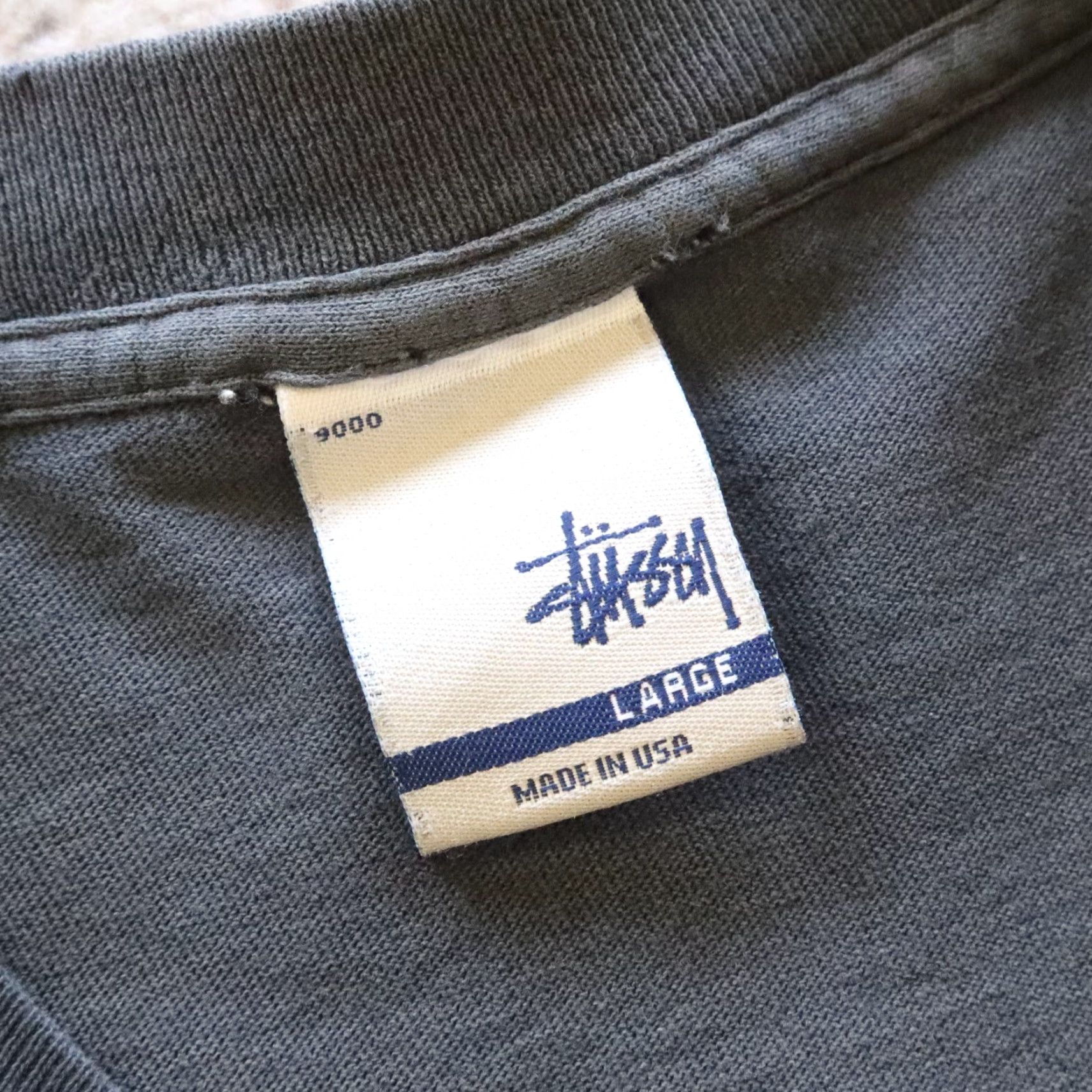 Vintage VINTAGE Stussy Shirt Mens 90s NYLTLA Tee Size L Black Vintage Stussy NYLTLA Tee Shirt Mens L Black 90s Size US L / EU 52-54 / 3 - 6 Thumbnail