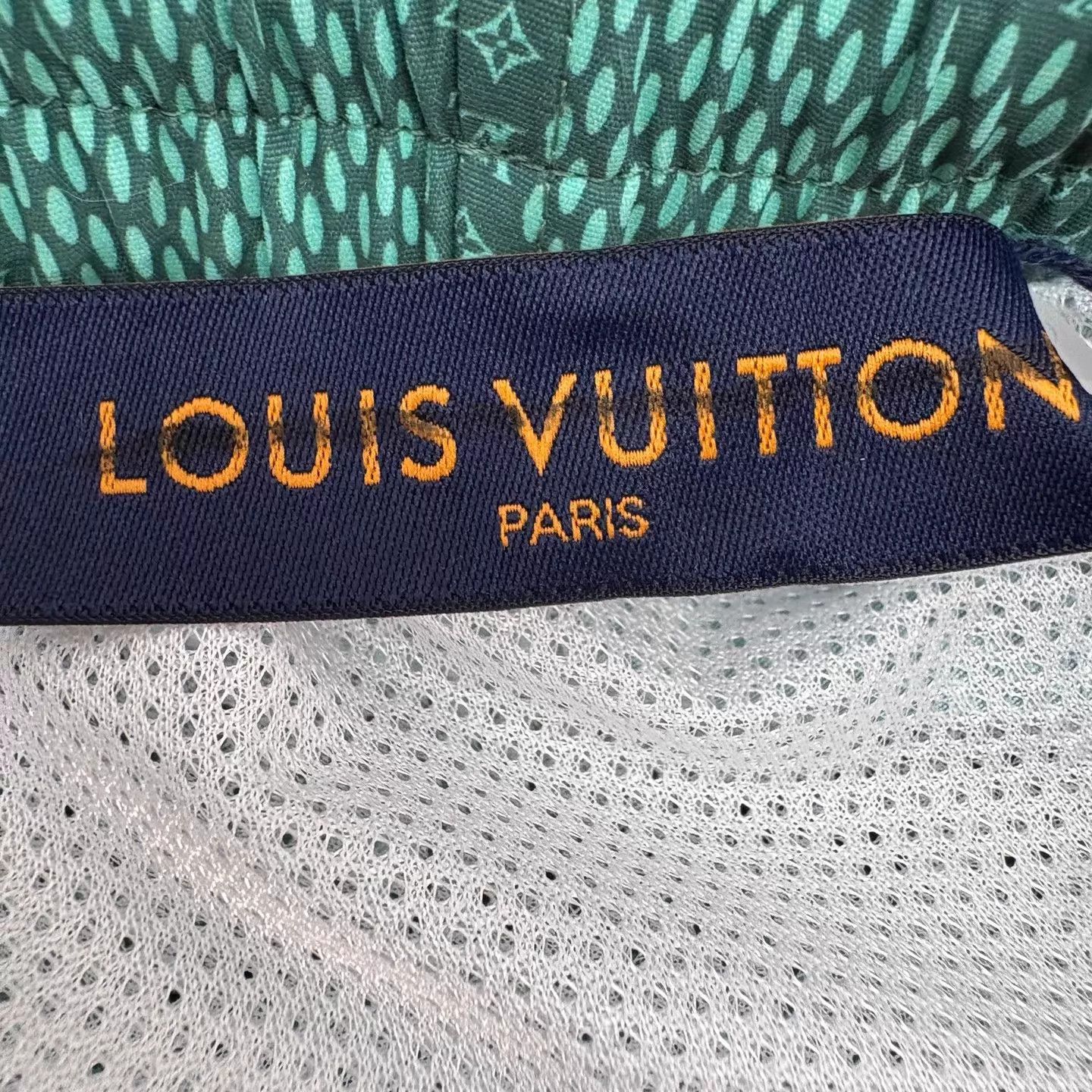 Louis Vuitton lv green checkerboard short S NWT Size 26" / US 2 / IT 38 - 5 Thumbnail