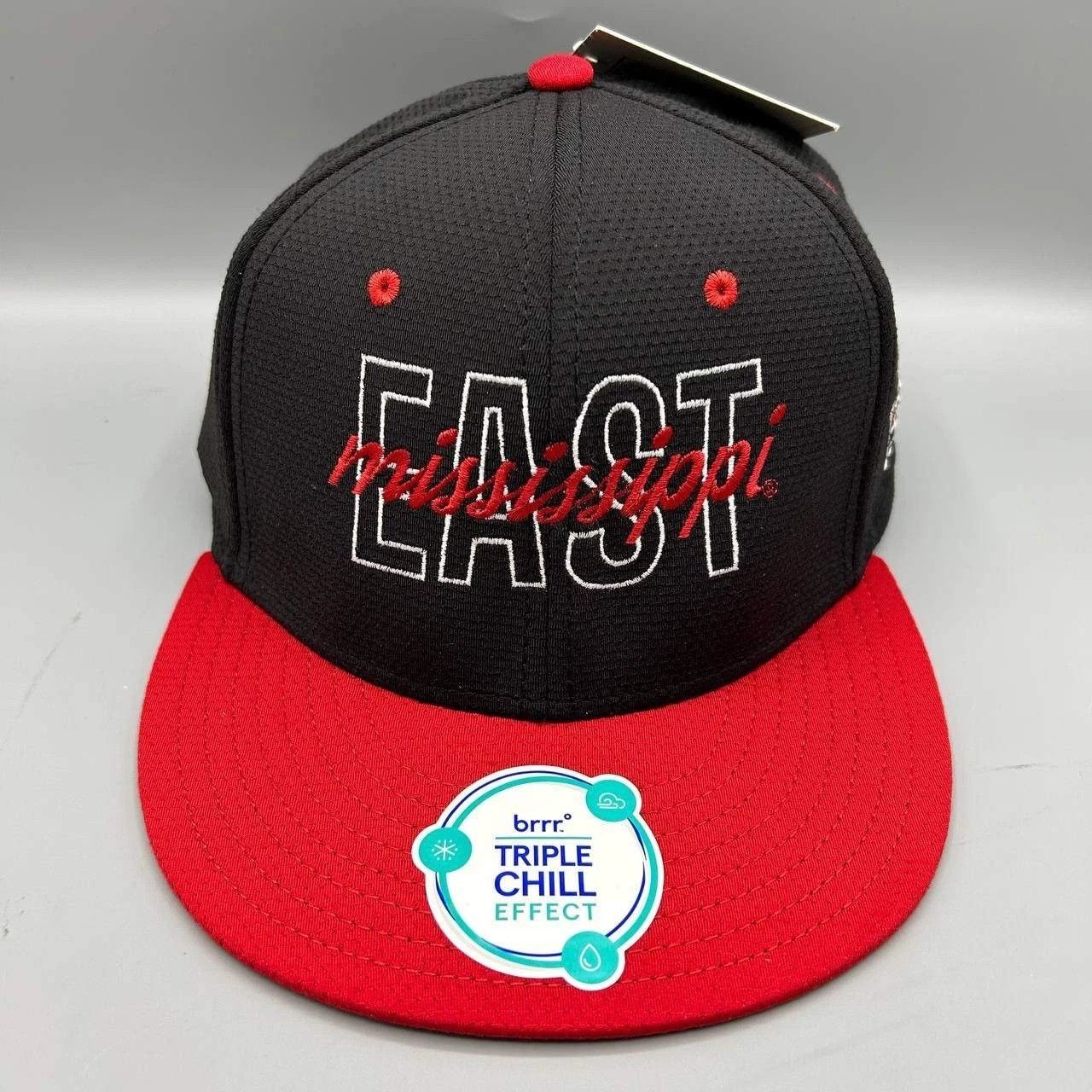 The Game East Mississippi Hat Men Black Red The Game Fitted Cap New M Size ONE SIZE - 1 Thumbnail