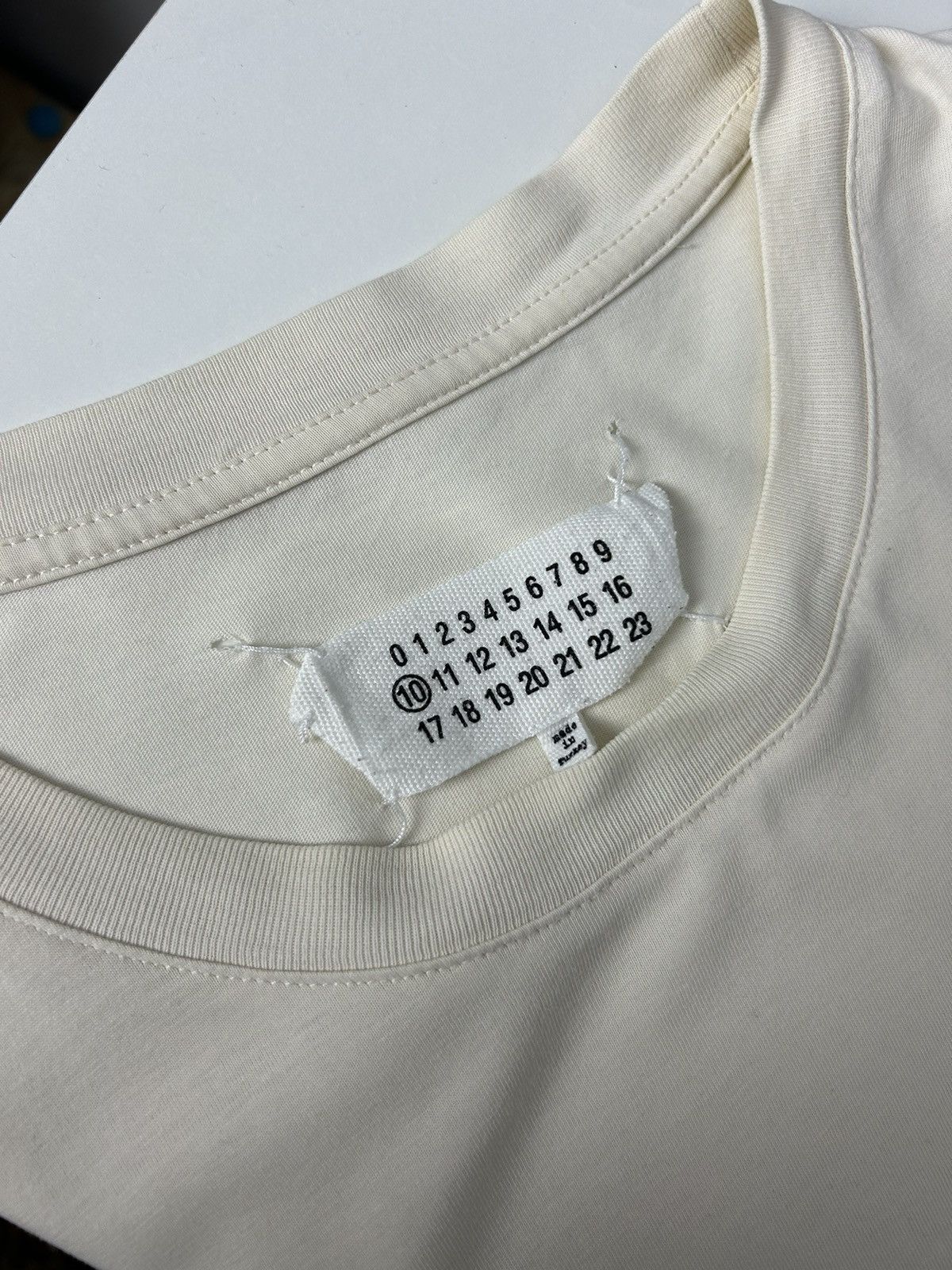 Maison Margiela Maison Margiela Basic Short Sleeve T-Shirt Men’s XL Size US XL / EU 56 / 4 - 9 Thumbnail
