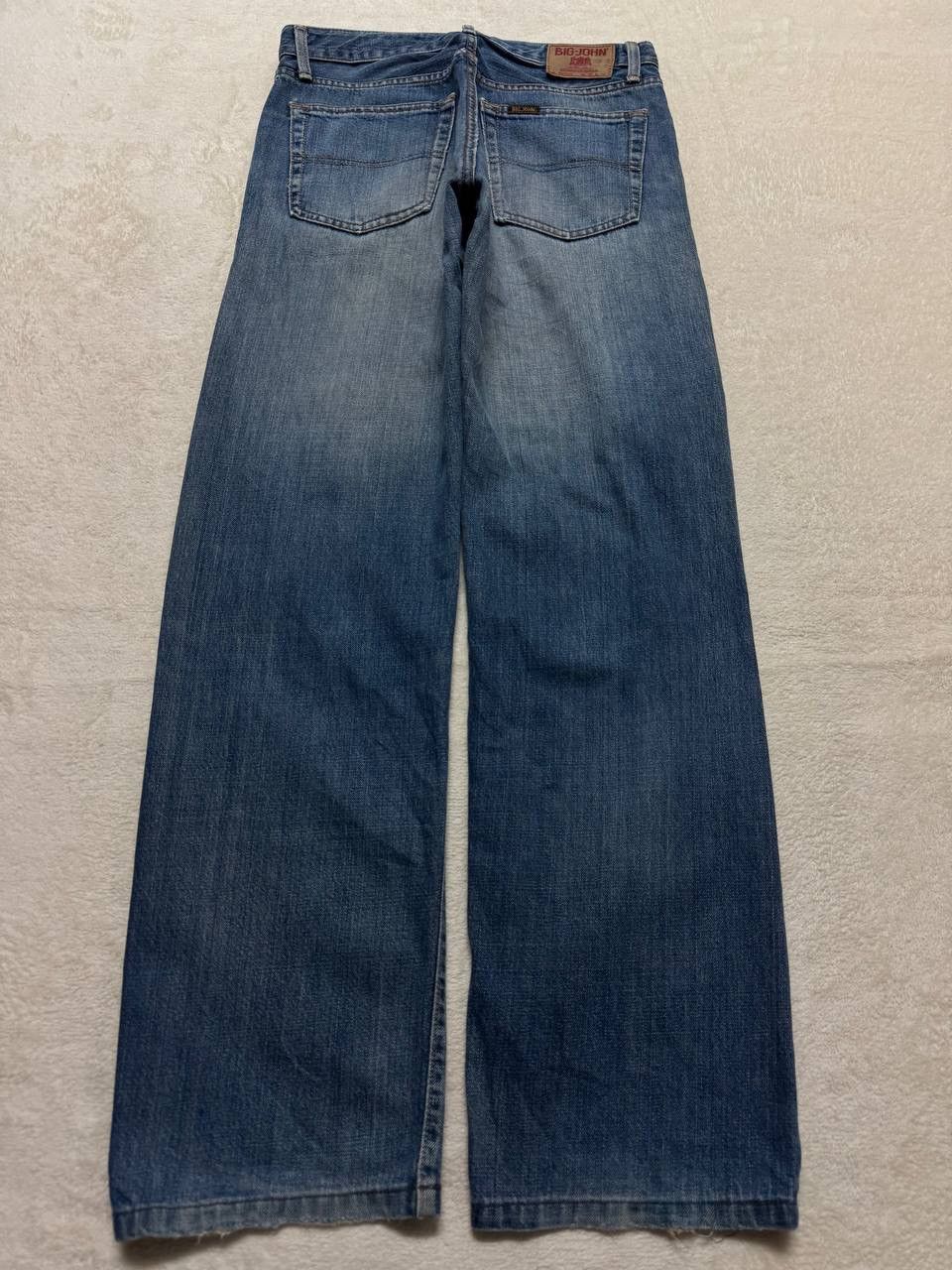 Vintage SICK 90s Big John Distressed Thrashed Faded Baggy Jeans Size US 29 - 13 Thumbnail