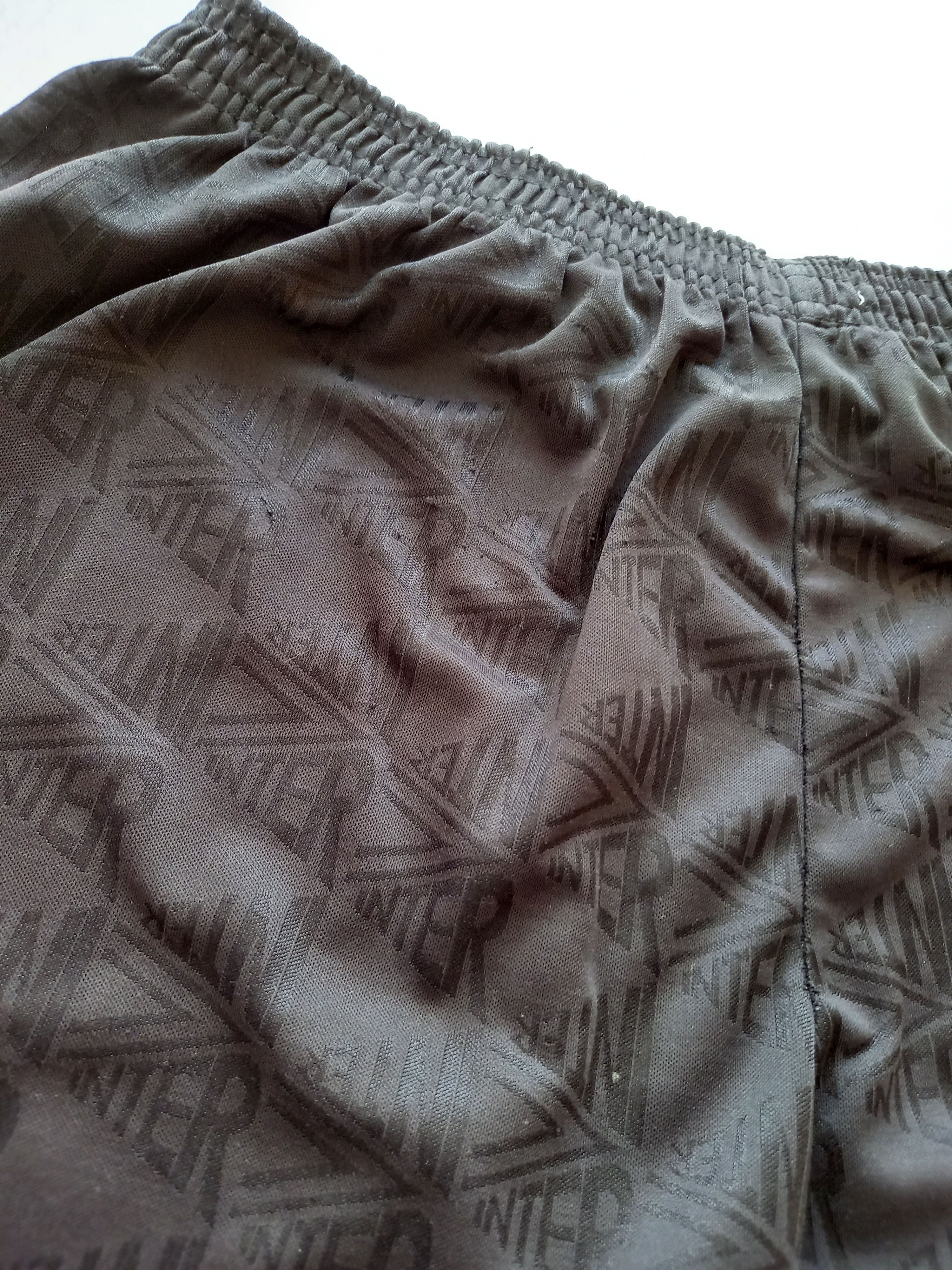 Umbro × Vintage 90s Vintage Umbro Inter FC Shorts Internazionale Milan Size US 32 / EU 48 - 7 Thumbnail