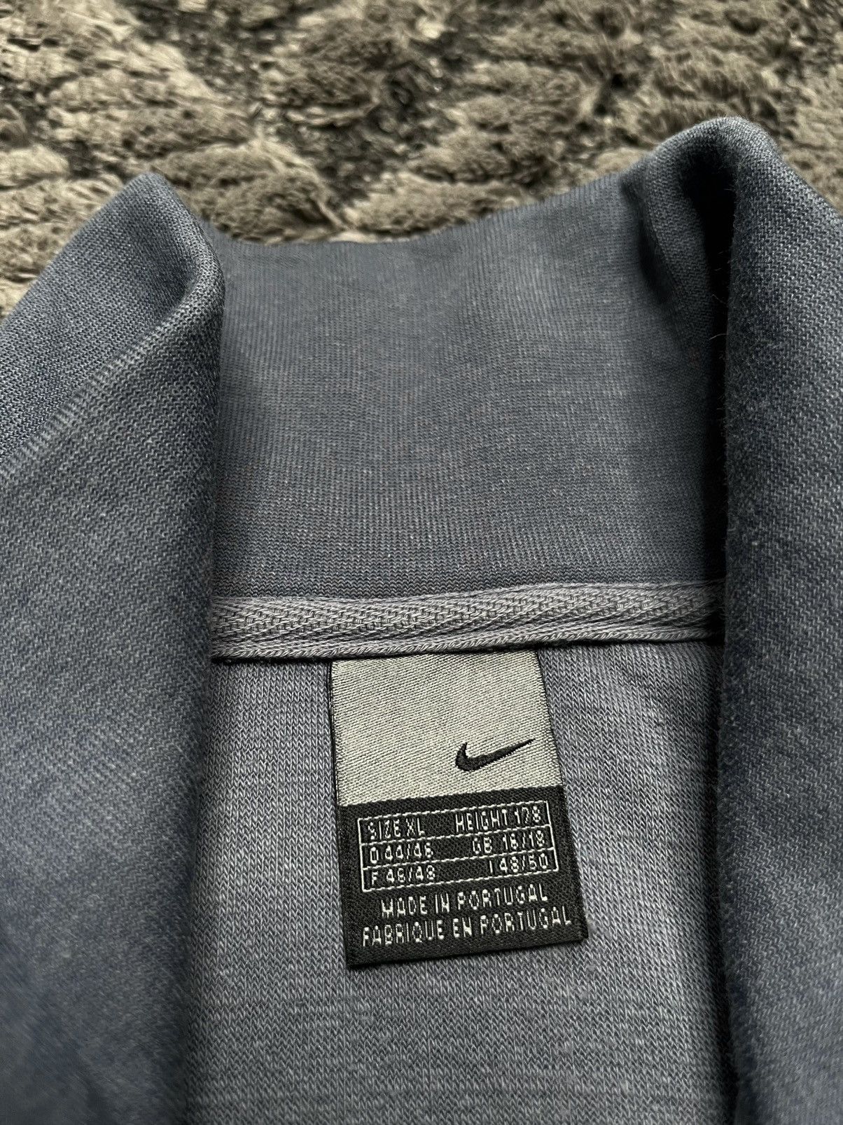 Nike Vintage Blue Hoodie Sweatshirt ZIP Up Nike Studioseventyfour Size S / US 4 / IT 40 - 6 Thumbnail