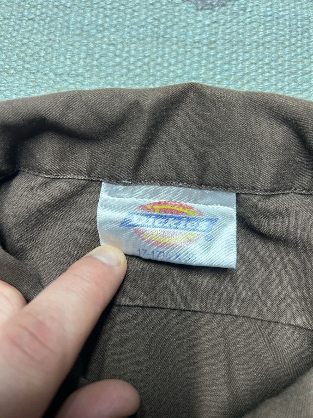 Vintage Vintage dickies work shirt chino twill workwear men’s XL Size US XL / EU 56 / 4 - 5 Thumbnail