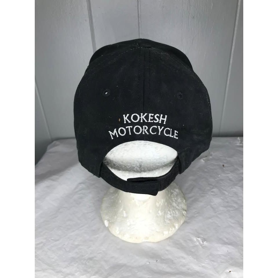 Vintage Vintage Kokesh Motorcycle Flames Grunge Biker hat cap Size ONE SIZE - 4 Thumbnail