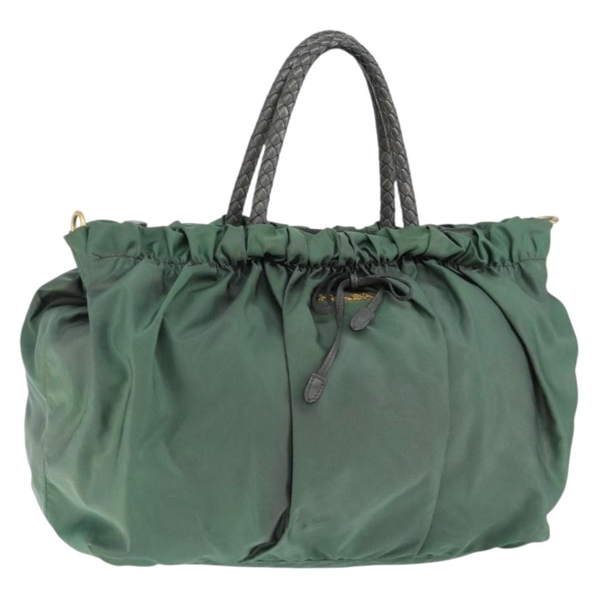 Prada Prada Convertible Bow Tote Tessuto Size ONE SIZE - 1 Thumbnail