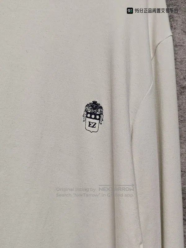 Ermenegildo Zegna Zegna Classic Logo Round Neck Long Sleeve T. Size US M / EU 48-50 / 2 - 6 Thumbnail