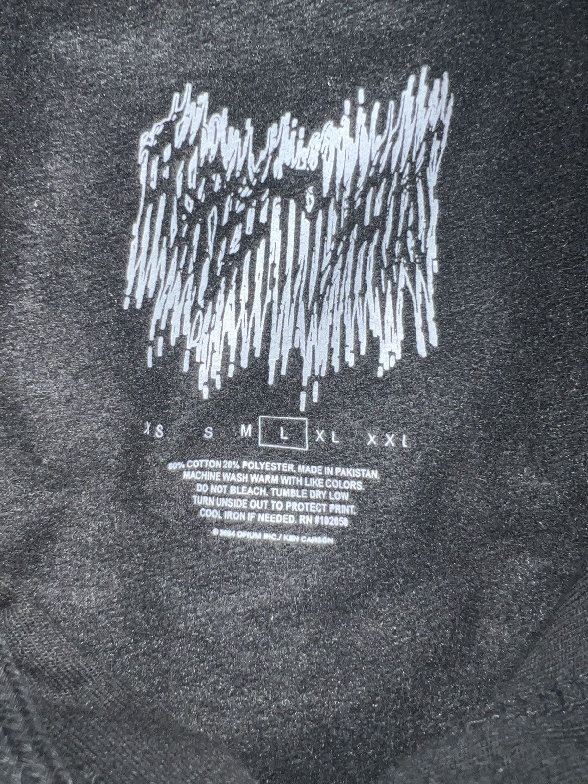 Ken Carson A great chaos cutoff sleeve tour hoodie Size US L / EU 52-54 / 3 - 3 Thumbnail