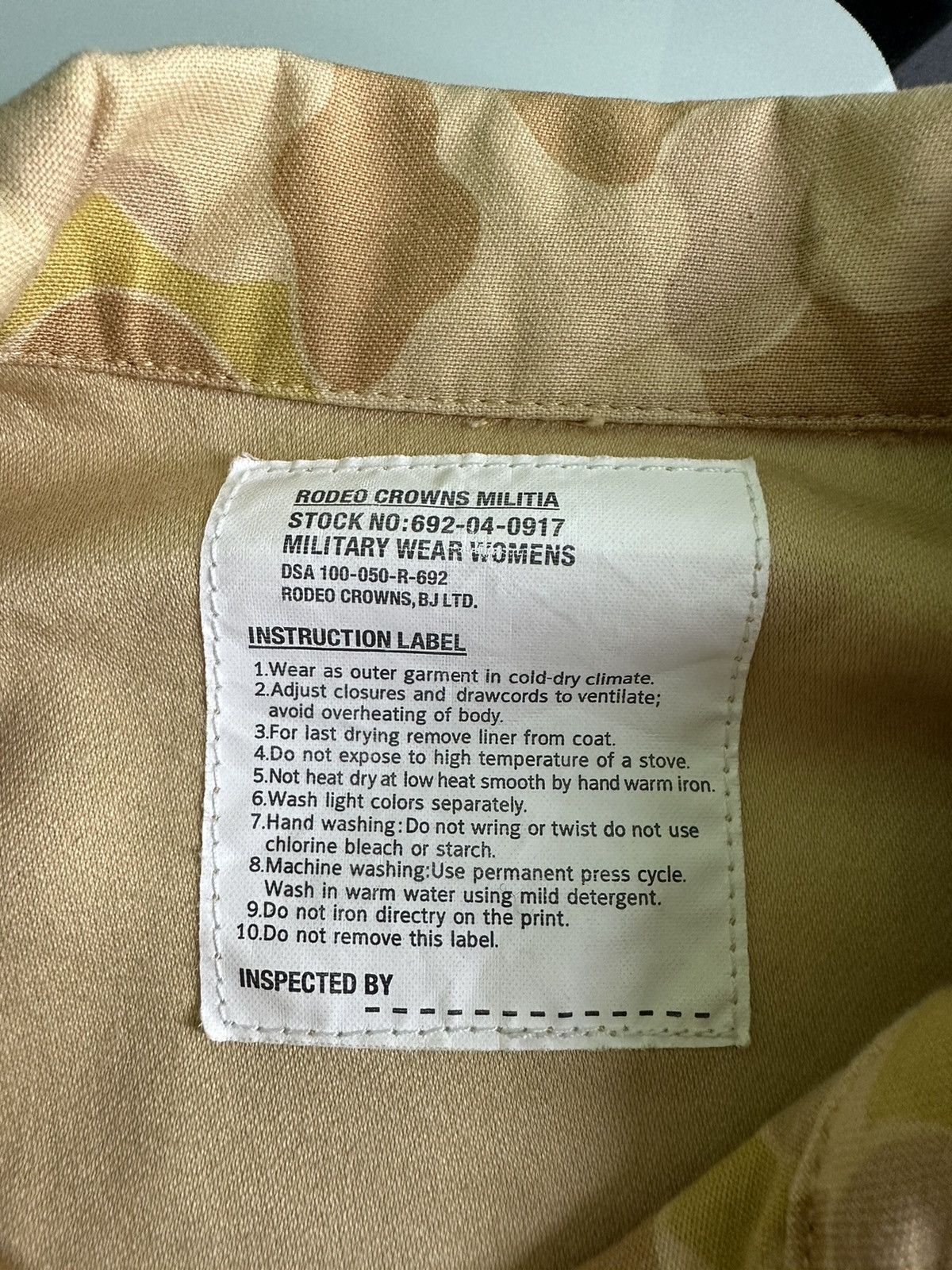 If Six Was Nine × Japanese Brand Vintage Camo Rodeo Crowns Girl Camp Rock 2004 Denim Jacket Size US M / EU 48-50 / 2 - 12 Thumbnail