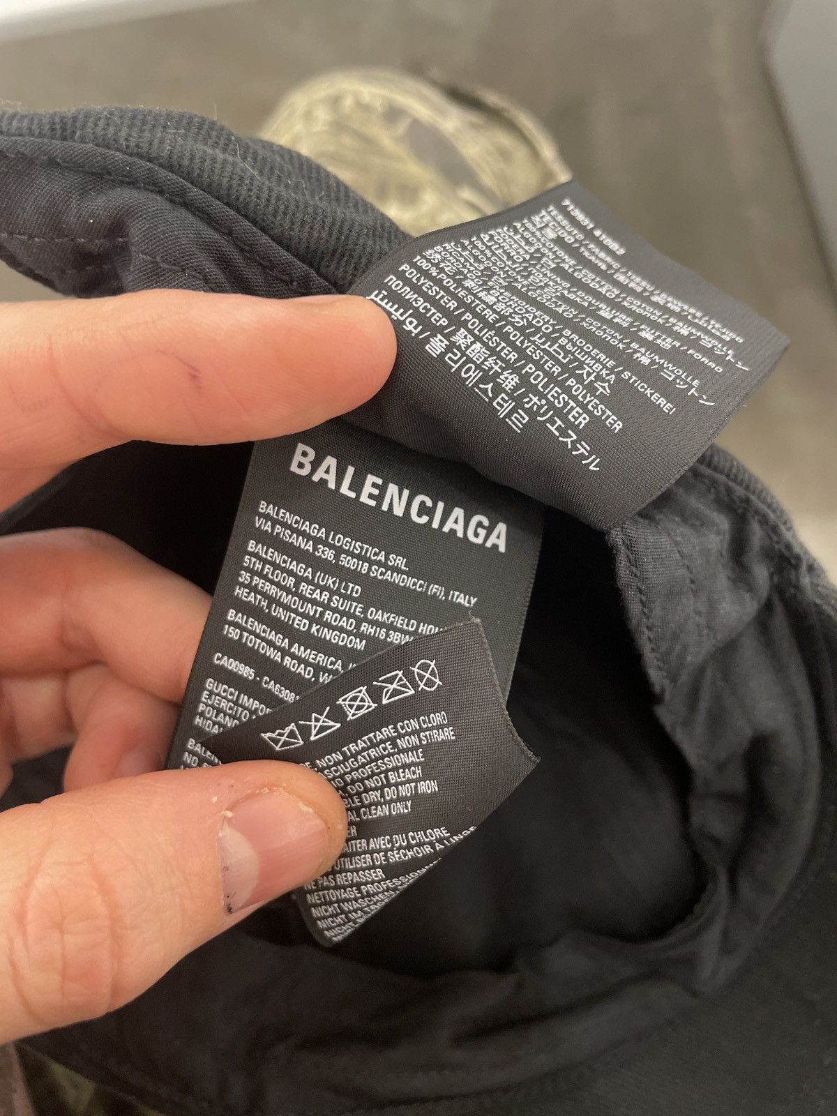 Balenciaga Balenciaga Be Different cap Size ONE SIZE - 5 Thumbnail