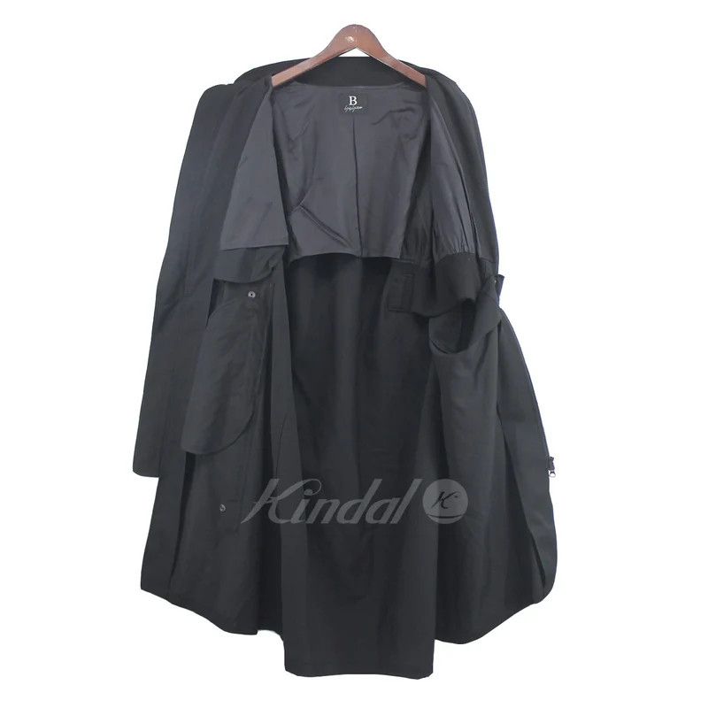 Yohji Yamamoto B Yohji Yamamoto 16AW wool gabble zone design zip coat Size US S / EU 44-46 / 1 - 4 Thumbnail