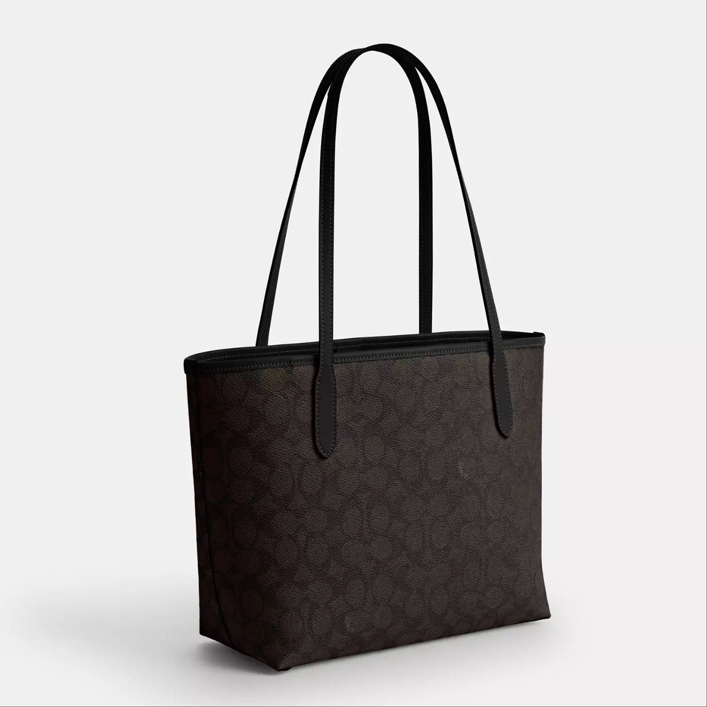 Coach Medium City Tote Bag In Signature Canvas CDX82 Size ONE SIZE - 12 Thumbnail