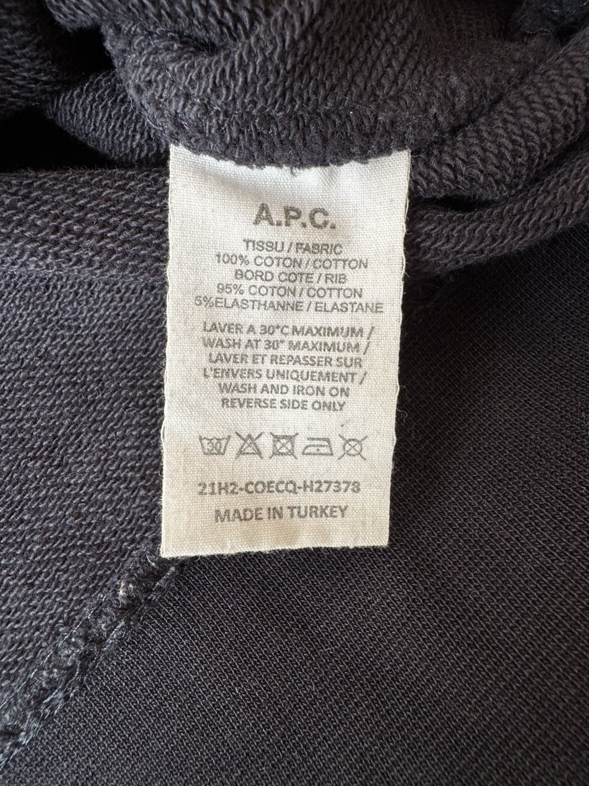 A.P.C. A.P.C. sweatshirt crewneck Size US M / EU 48-50 / 2 - 8 Thumbnail