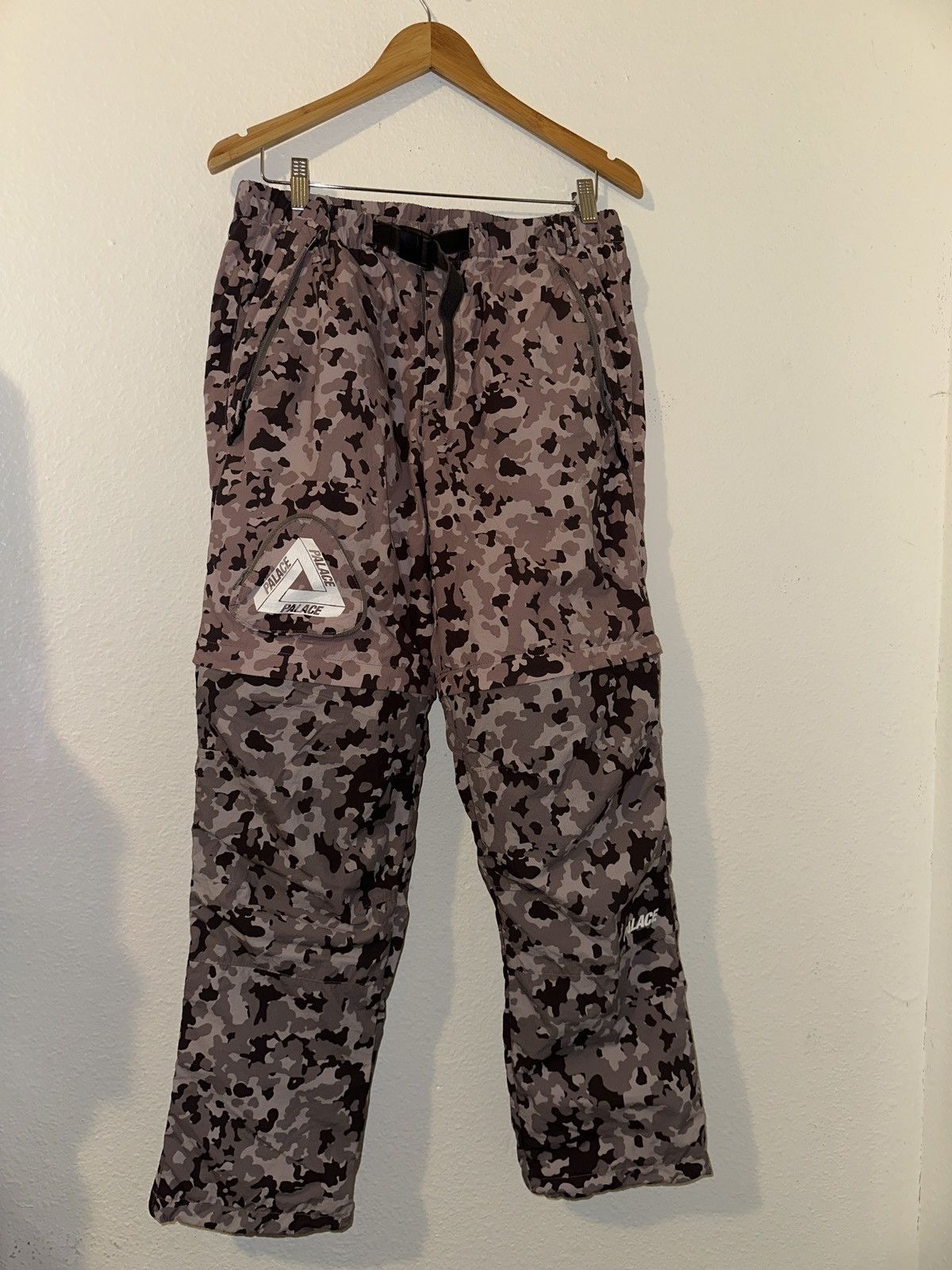 Palace Palace Zip Off Two-Tone Camo Pants Size US 31 - 1 Thumbnail