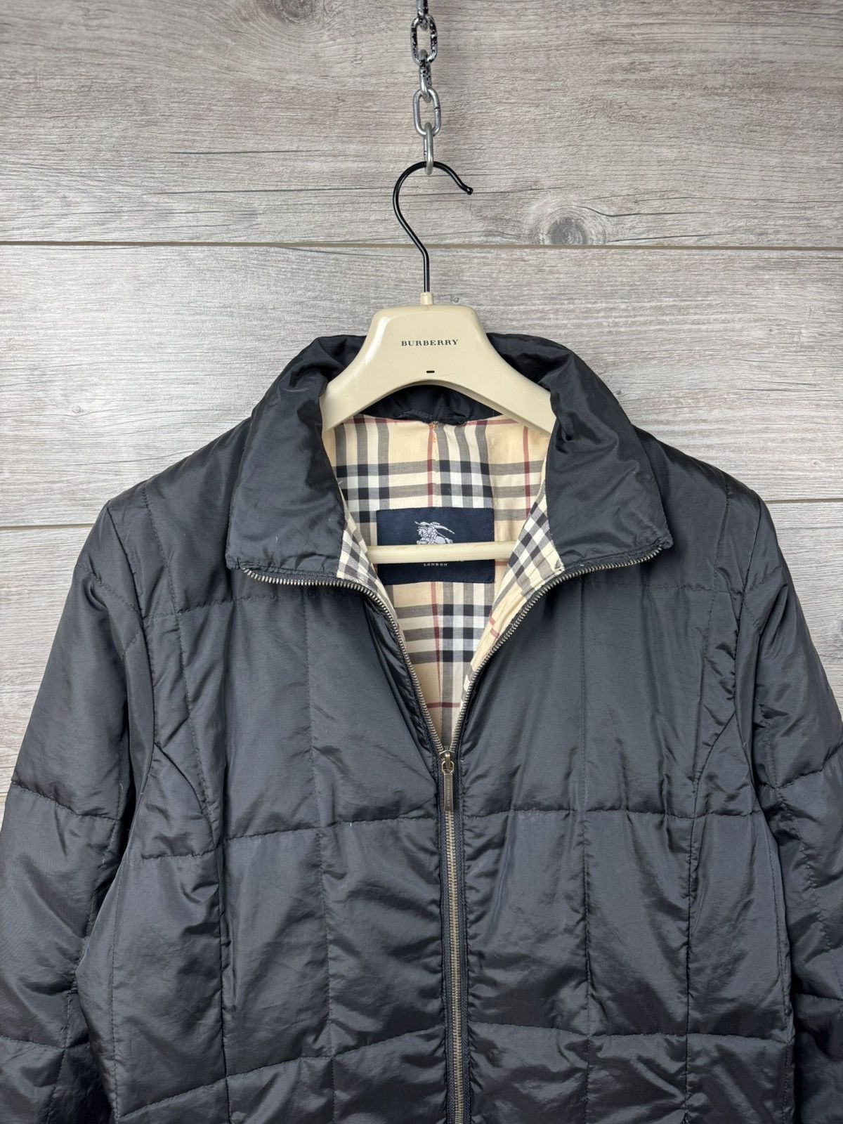 Burberry Burberry London Vintage Down Jacket Puffer size L Size L / US 10 / IT 46 - 7 Thumbnail