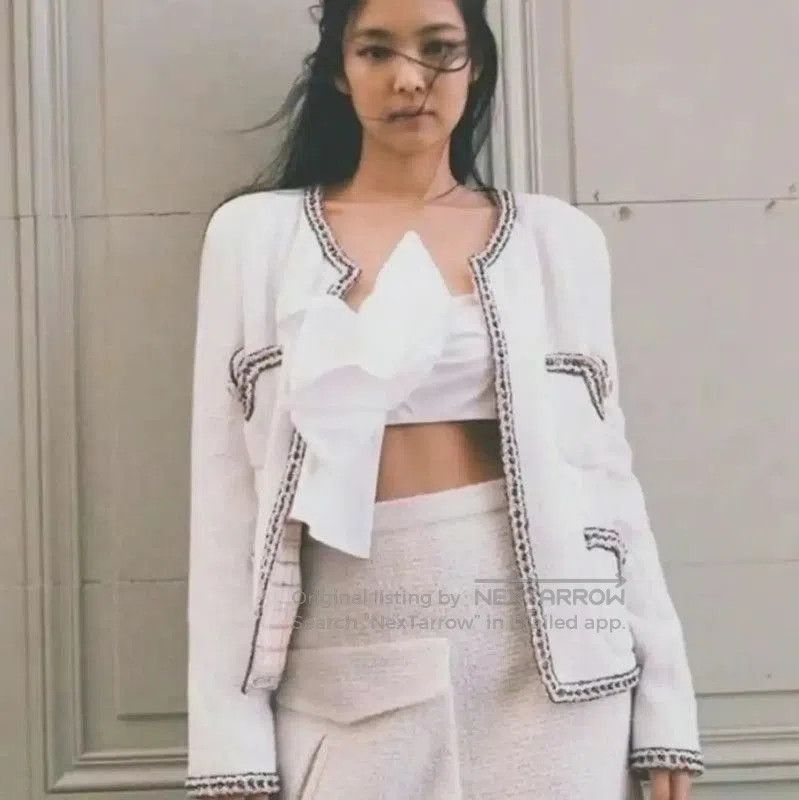 Chanel Chanel White Nylon Skirt Size XS . Size 22" - 9 Thumbnail